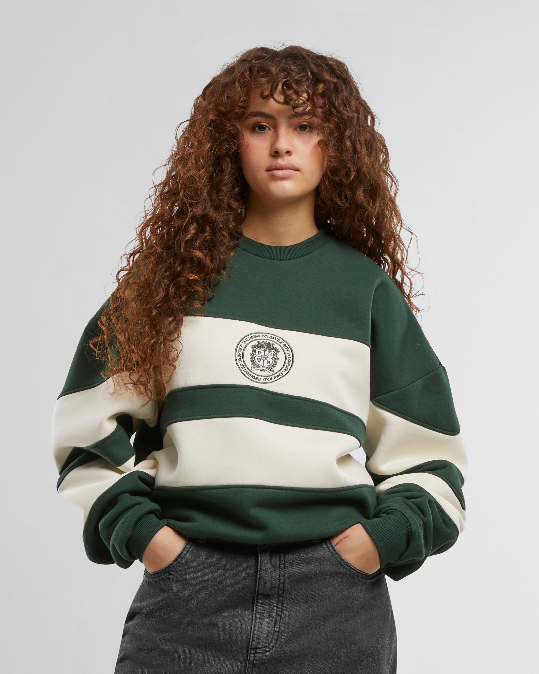 Oxford Crew Neck British Racing Green