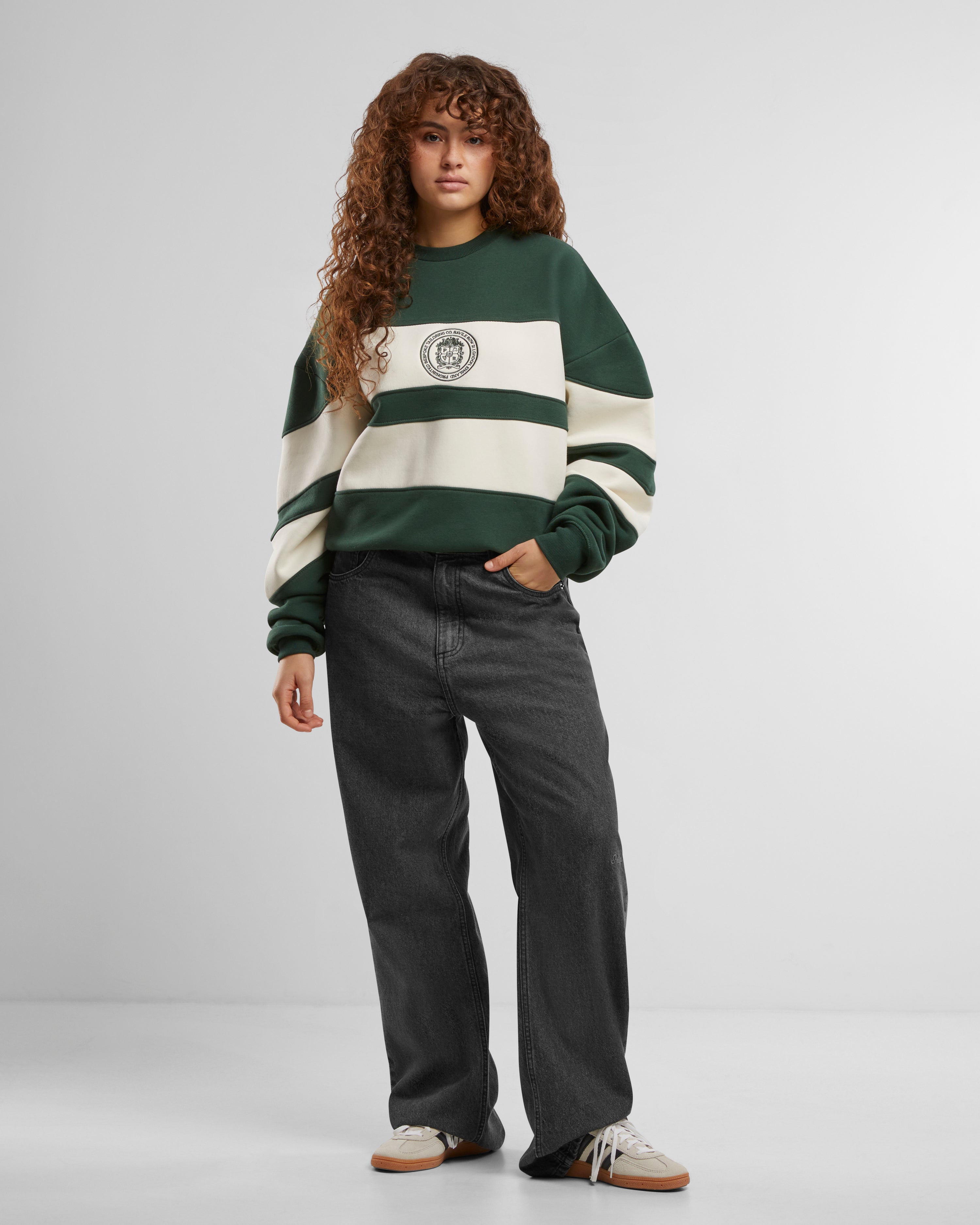 Oxford Crew Neck British Racing Green