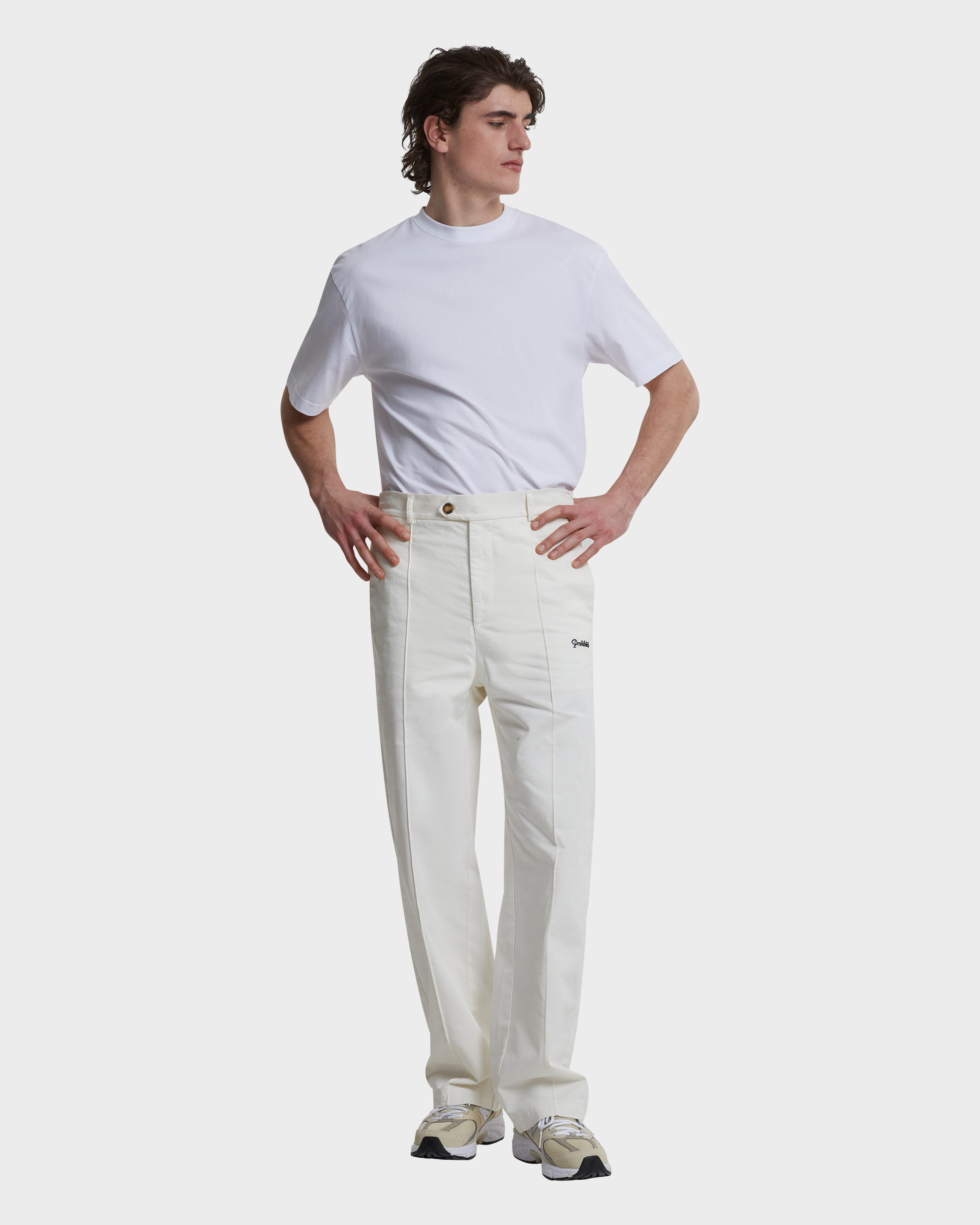 Tailored Pants Ecru