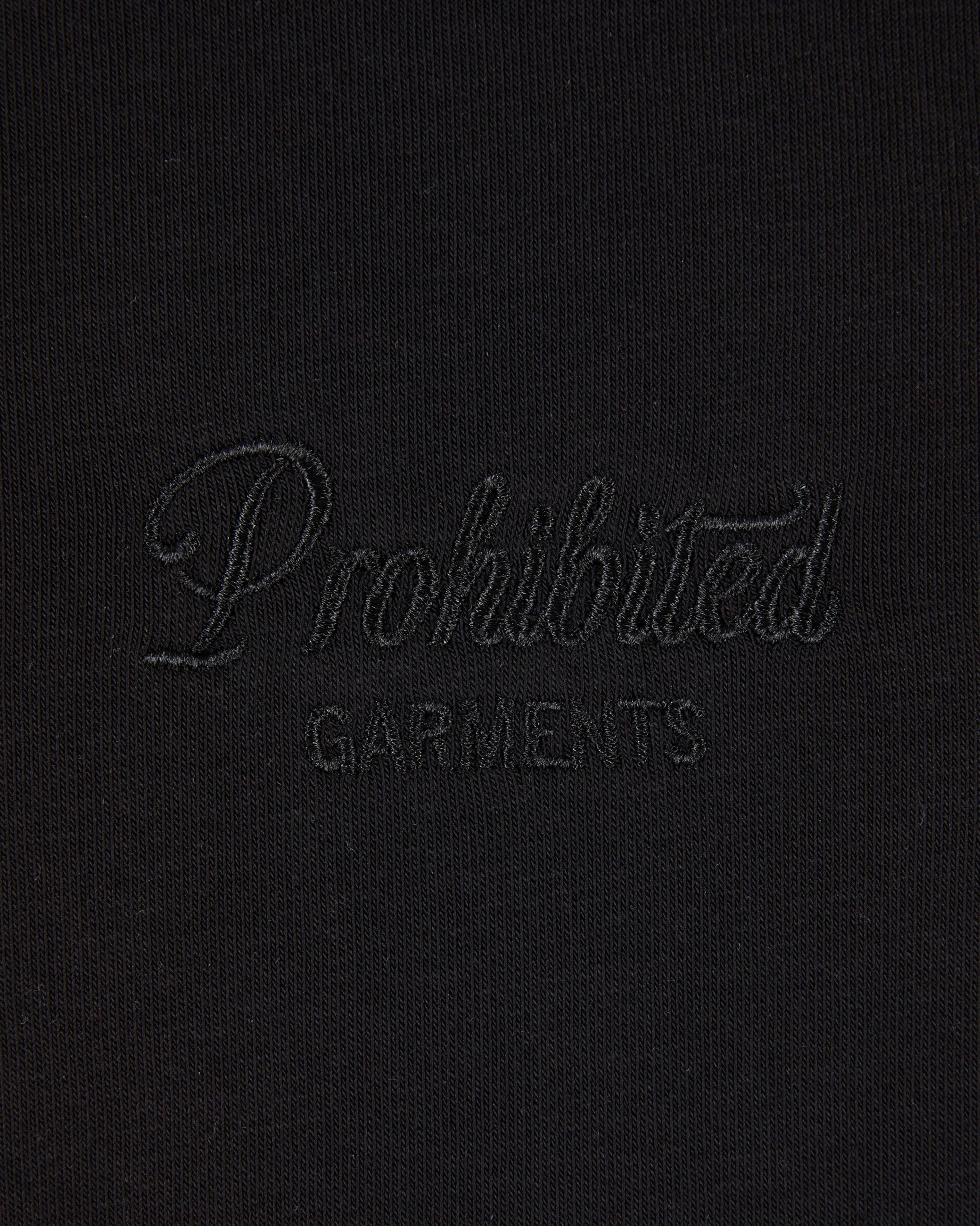 PB Garment Hoodie Black