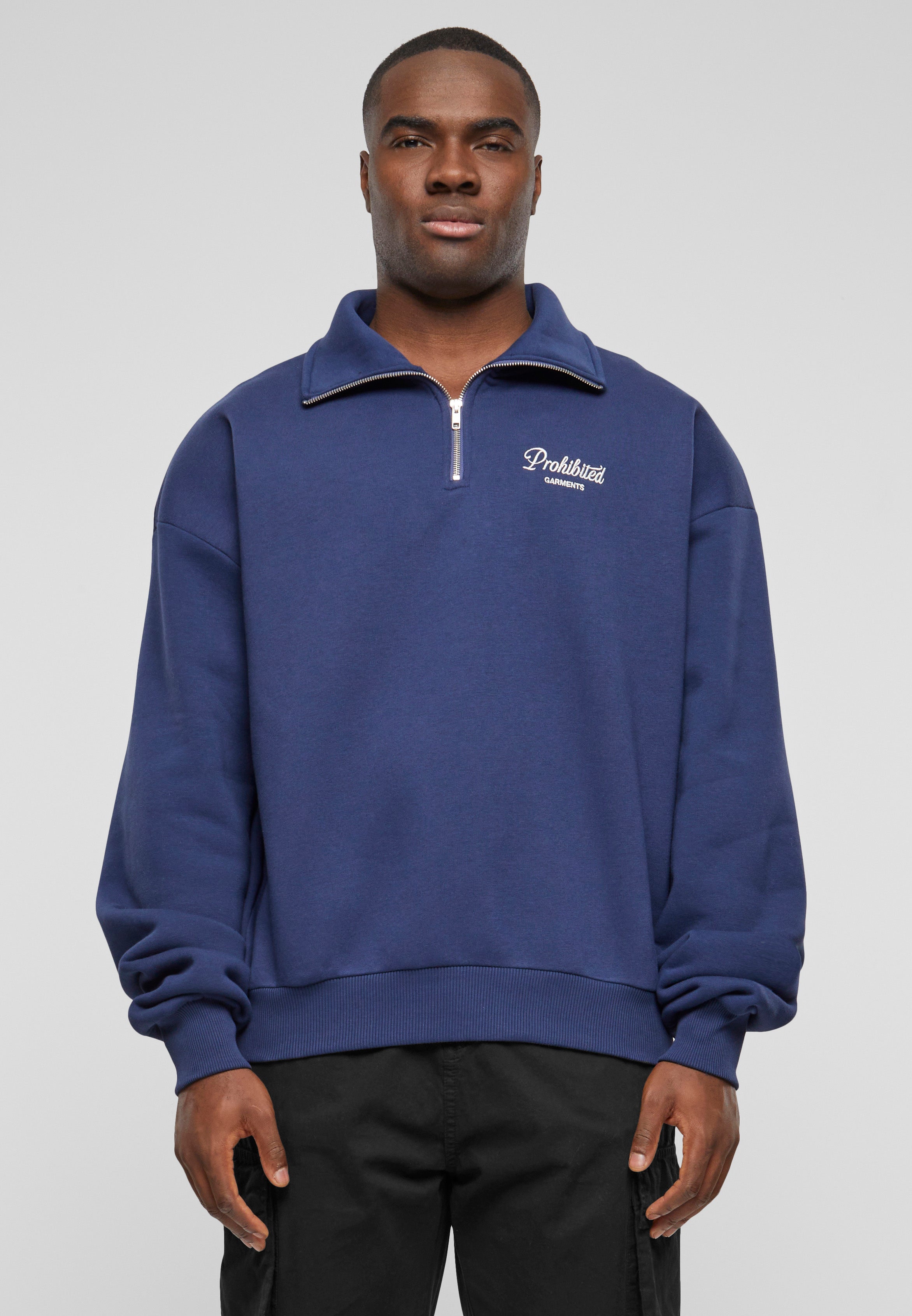 PB Garment Half-Zip Navy