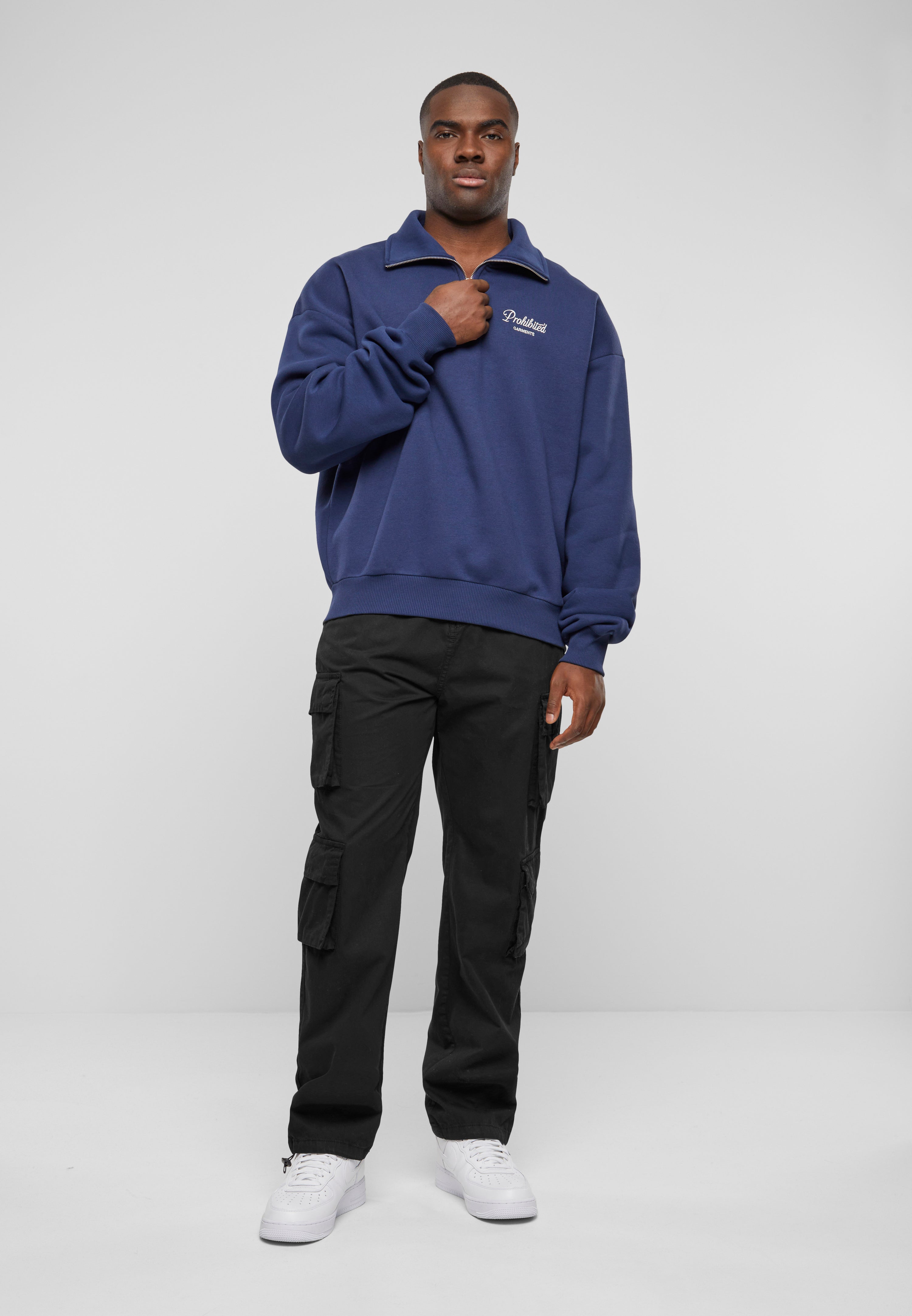 PB Garment Half-Zip Navy