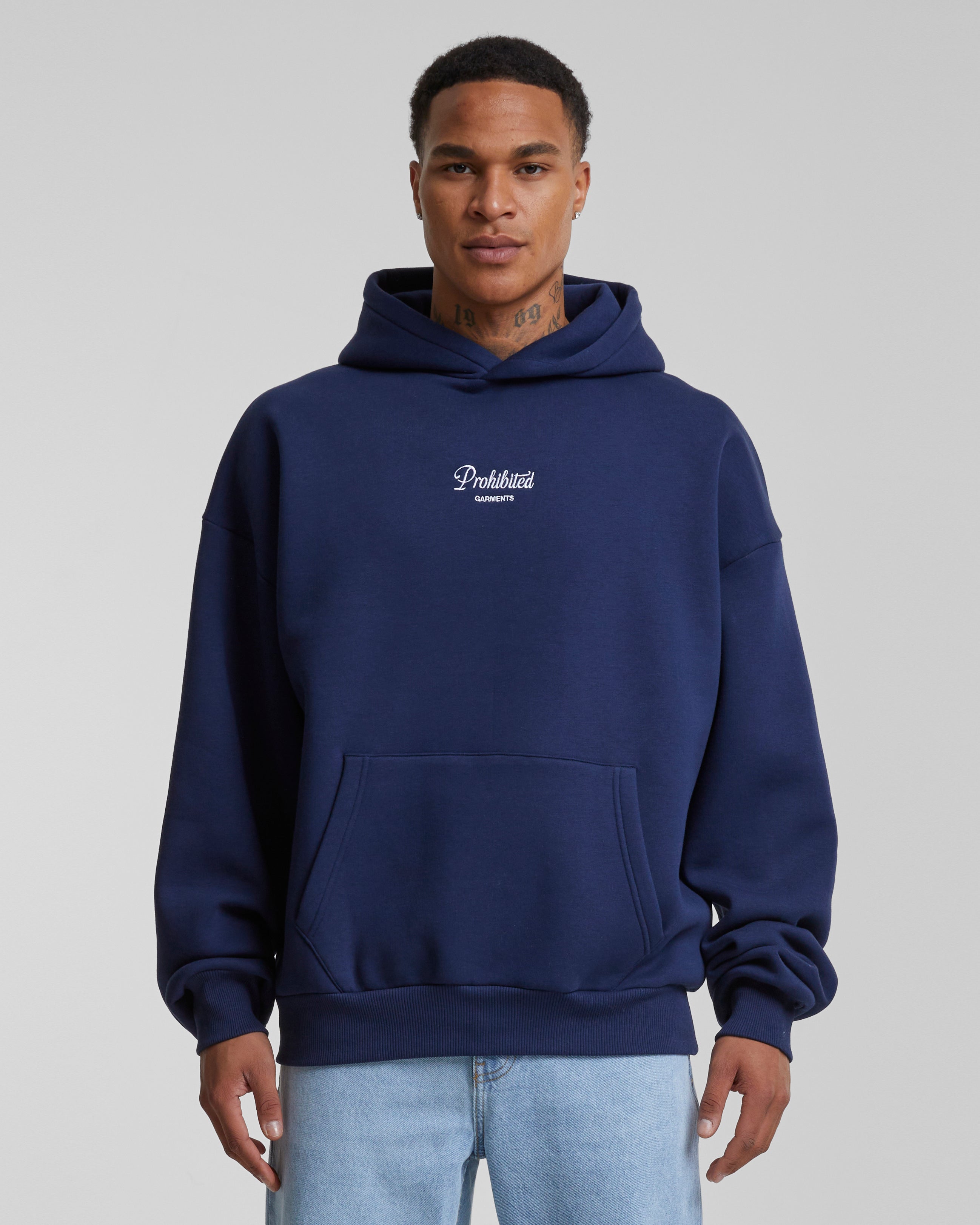 PB Garment Hoodie Navy