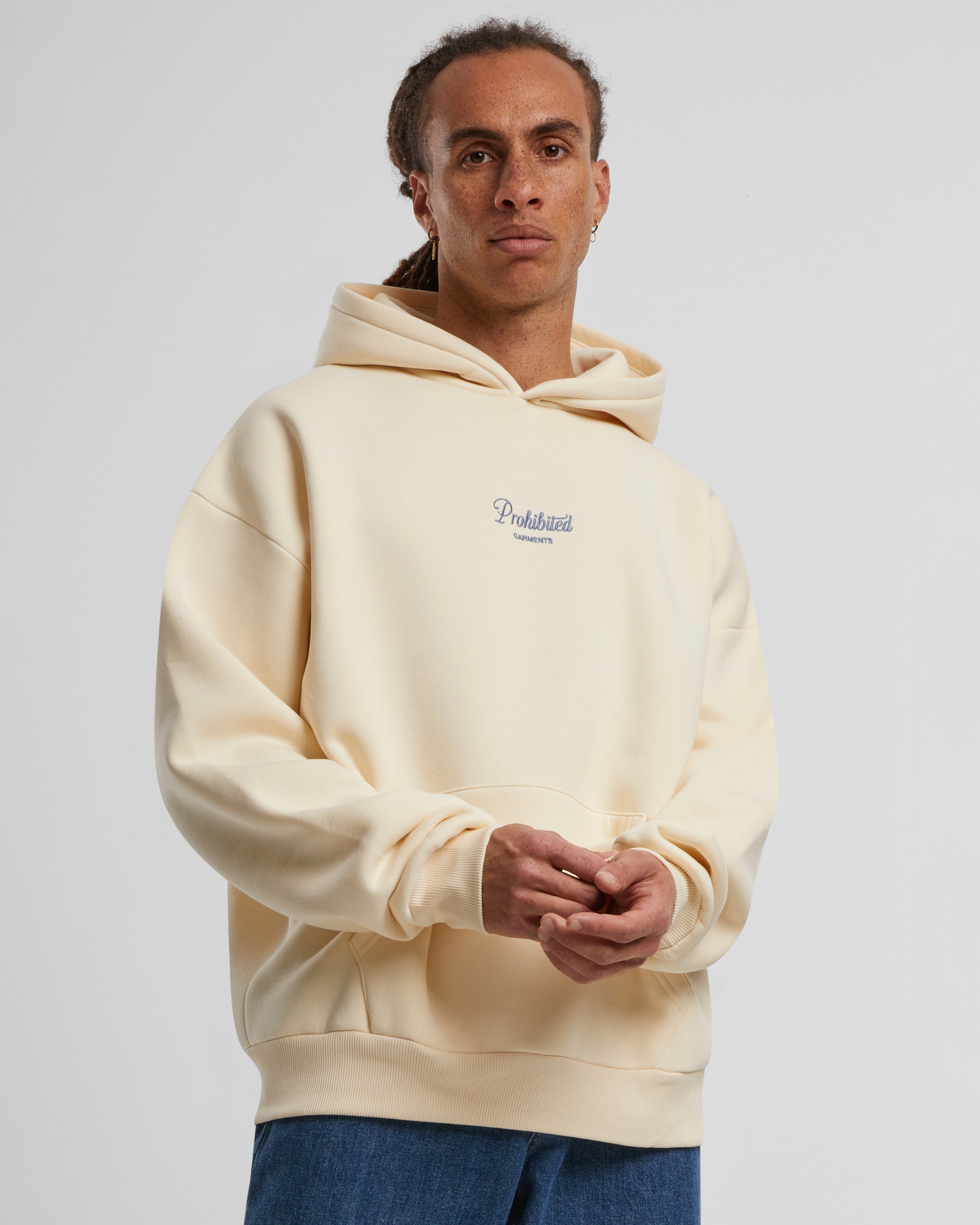 PB Garment Hoodie Cream