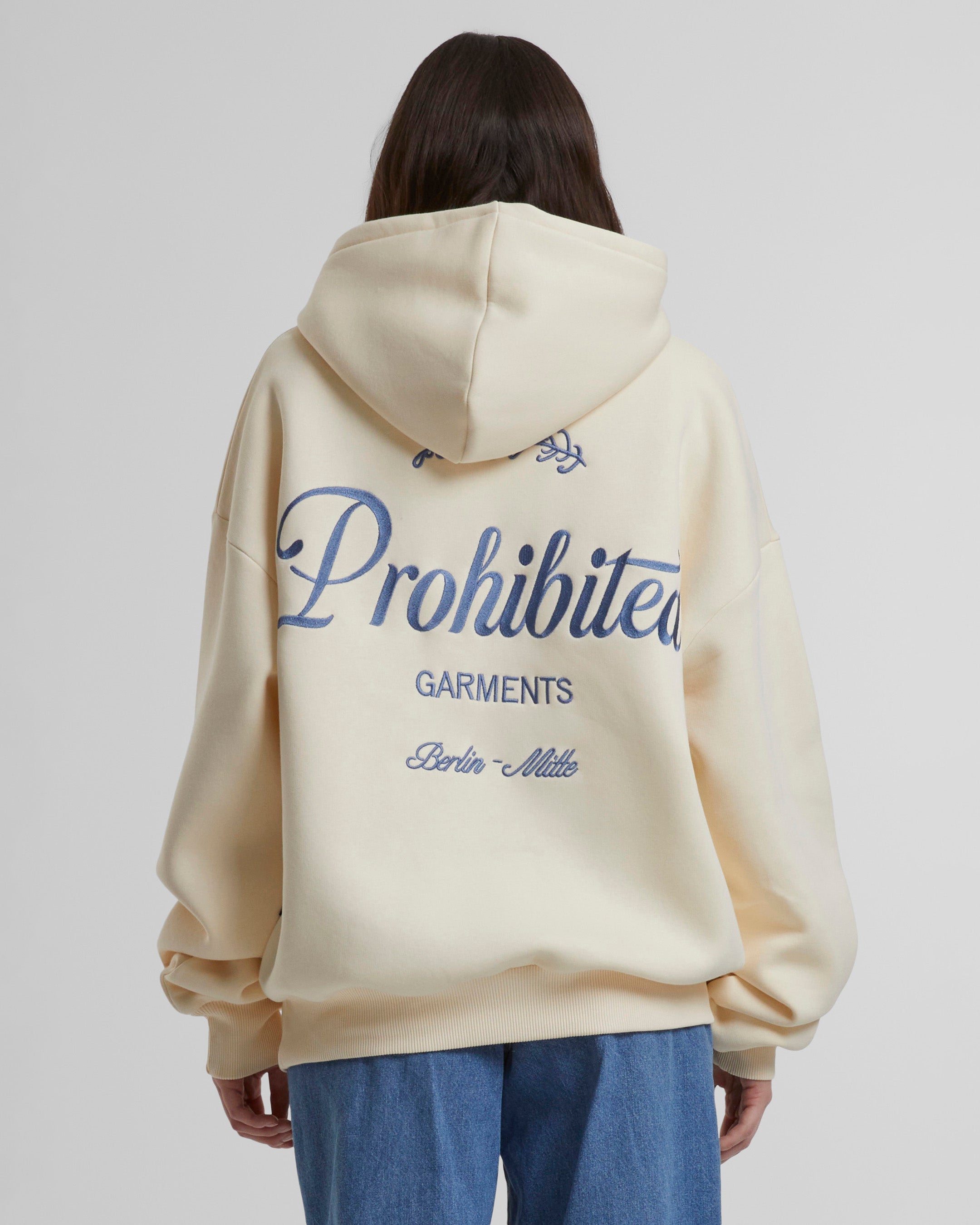 PB Garment Hoodie Cream