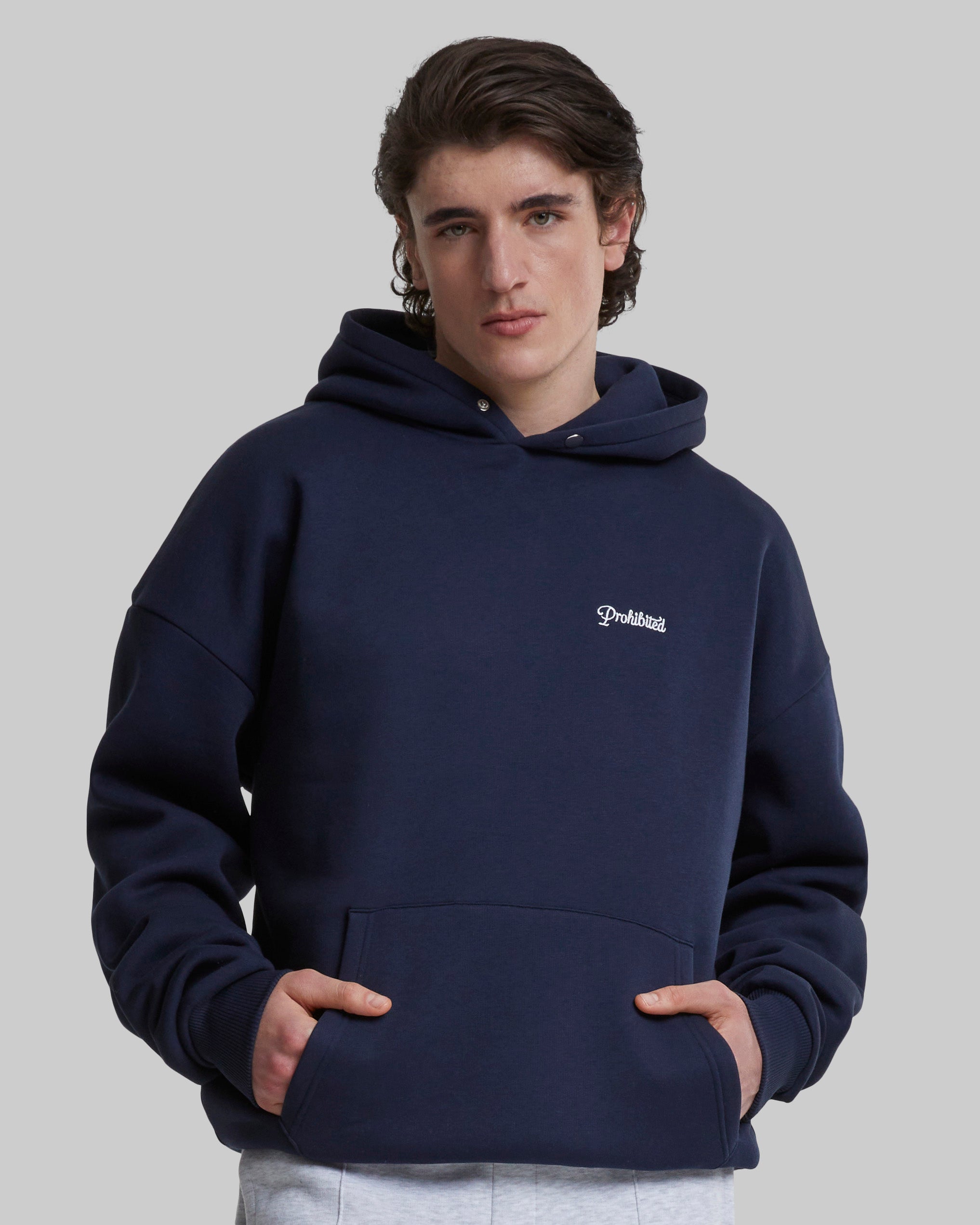 New York Hoodie Navy