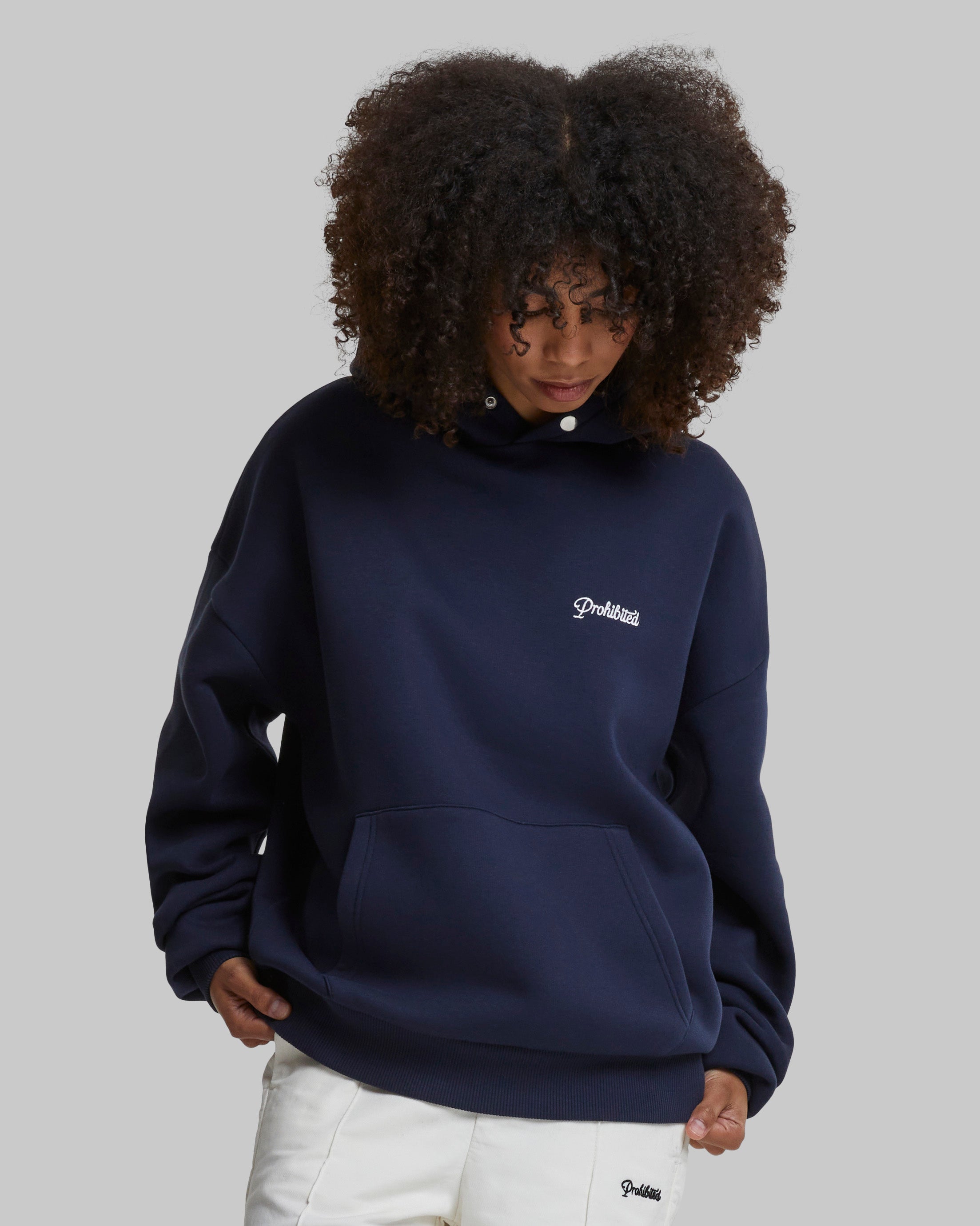 New York Hoodie Navy