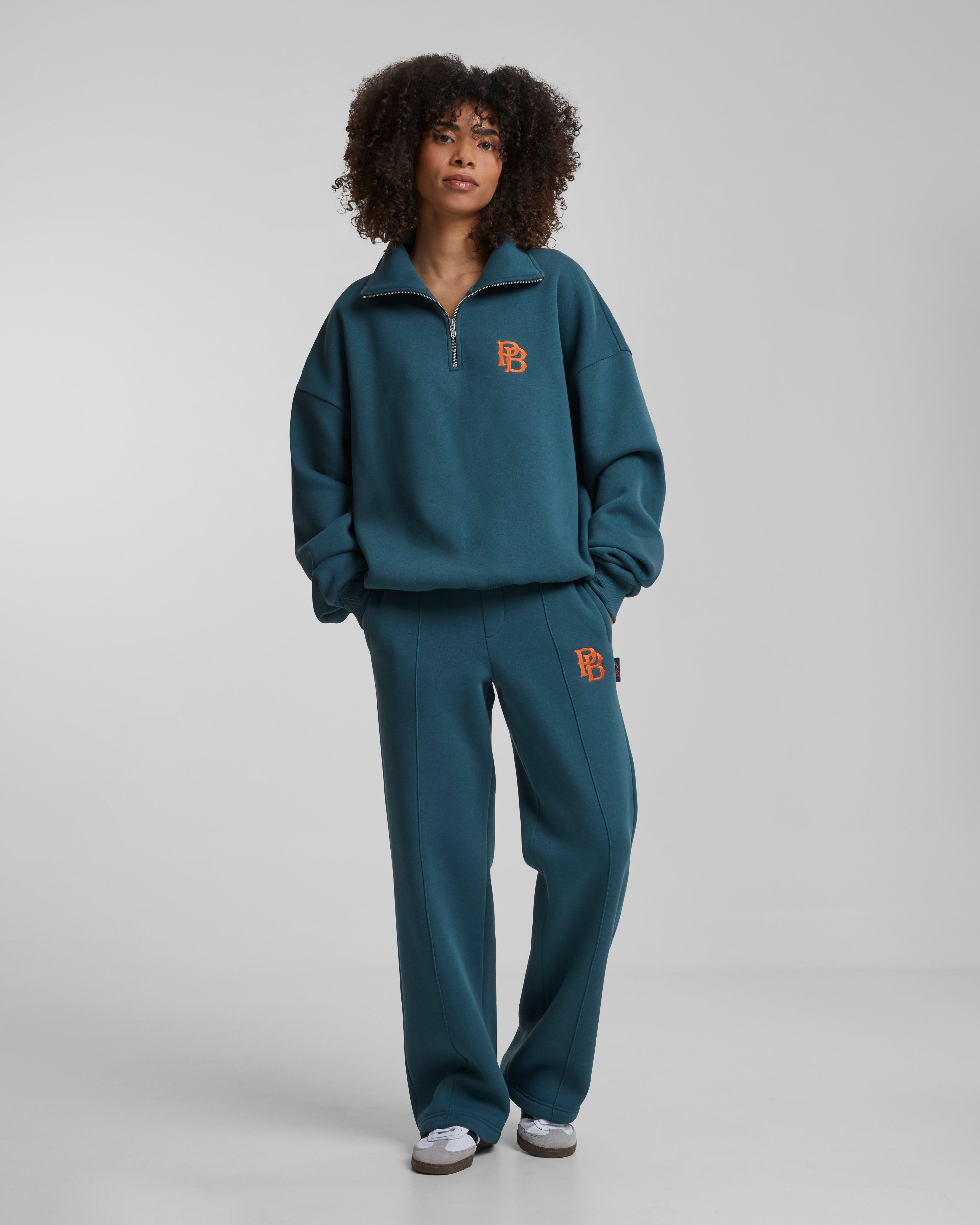 Emblem Half-Zip Moss