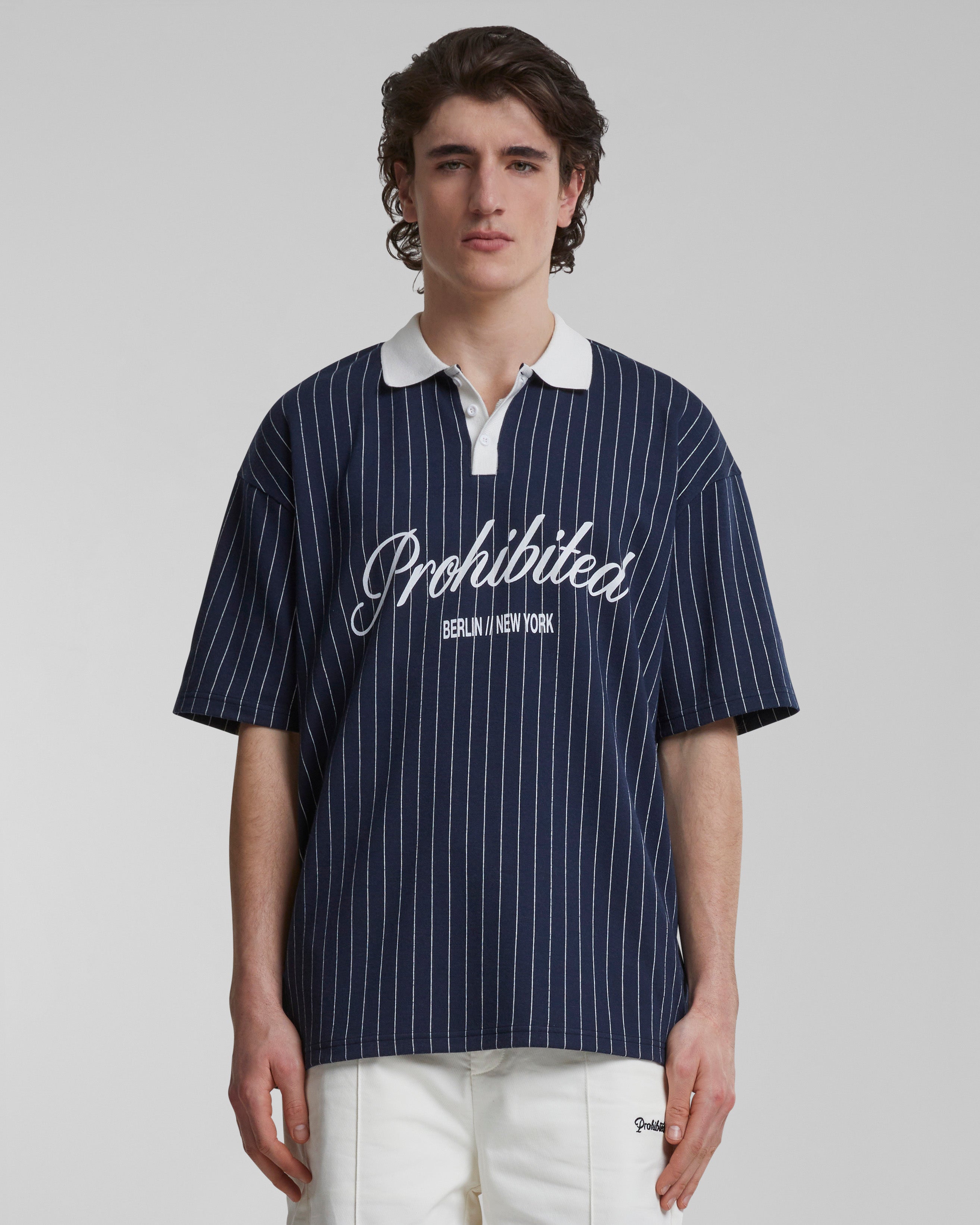 Jersey Polo Navy