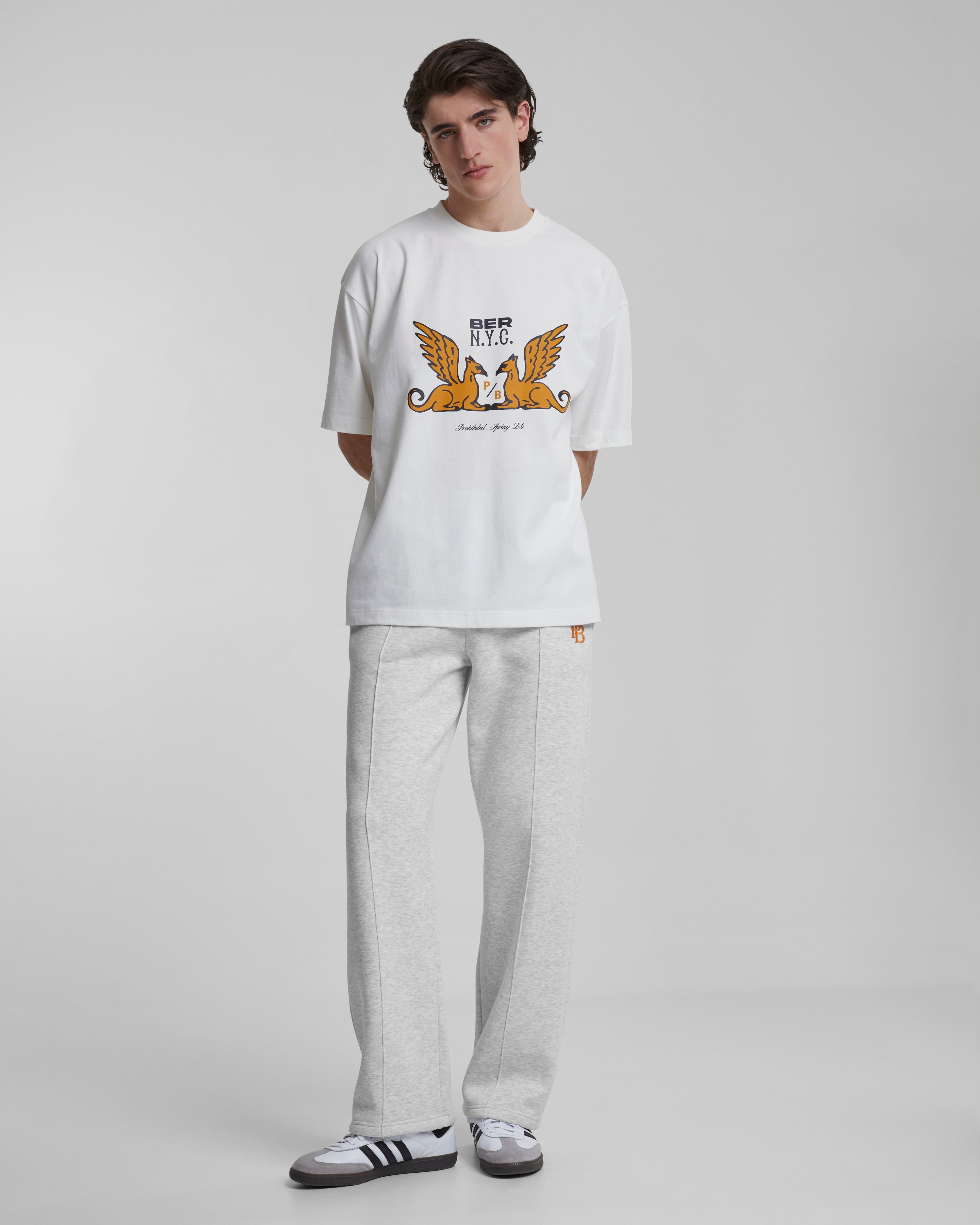 Griffin Tee Off-White