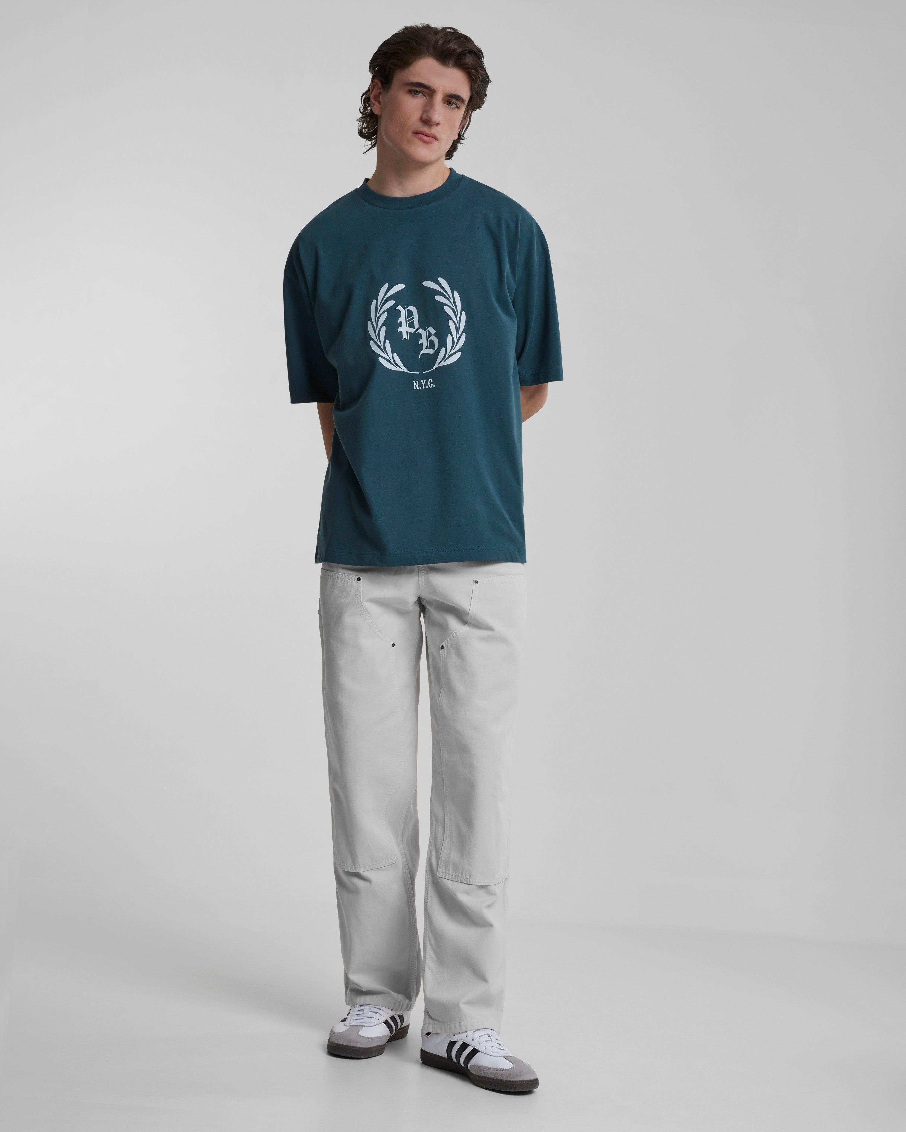 Emblem Tee Moss