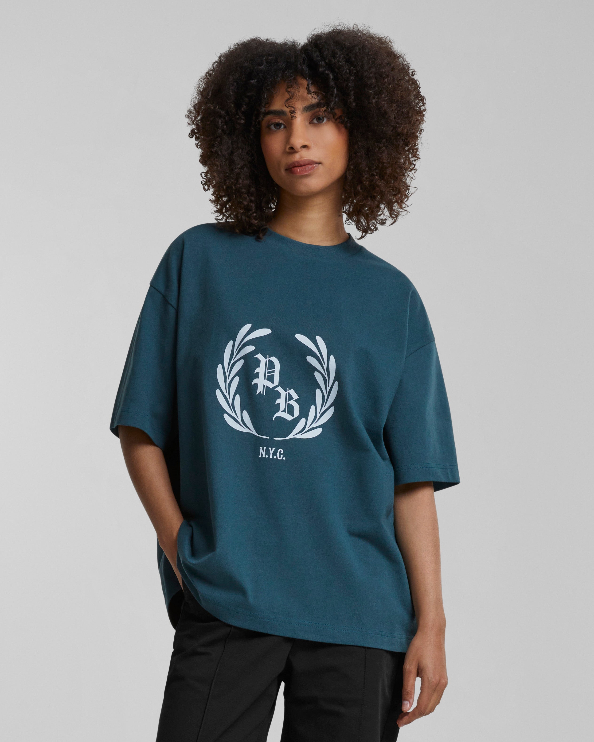 Emblem Tee Moss