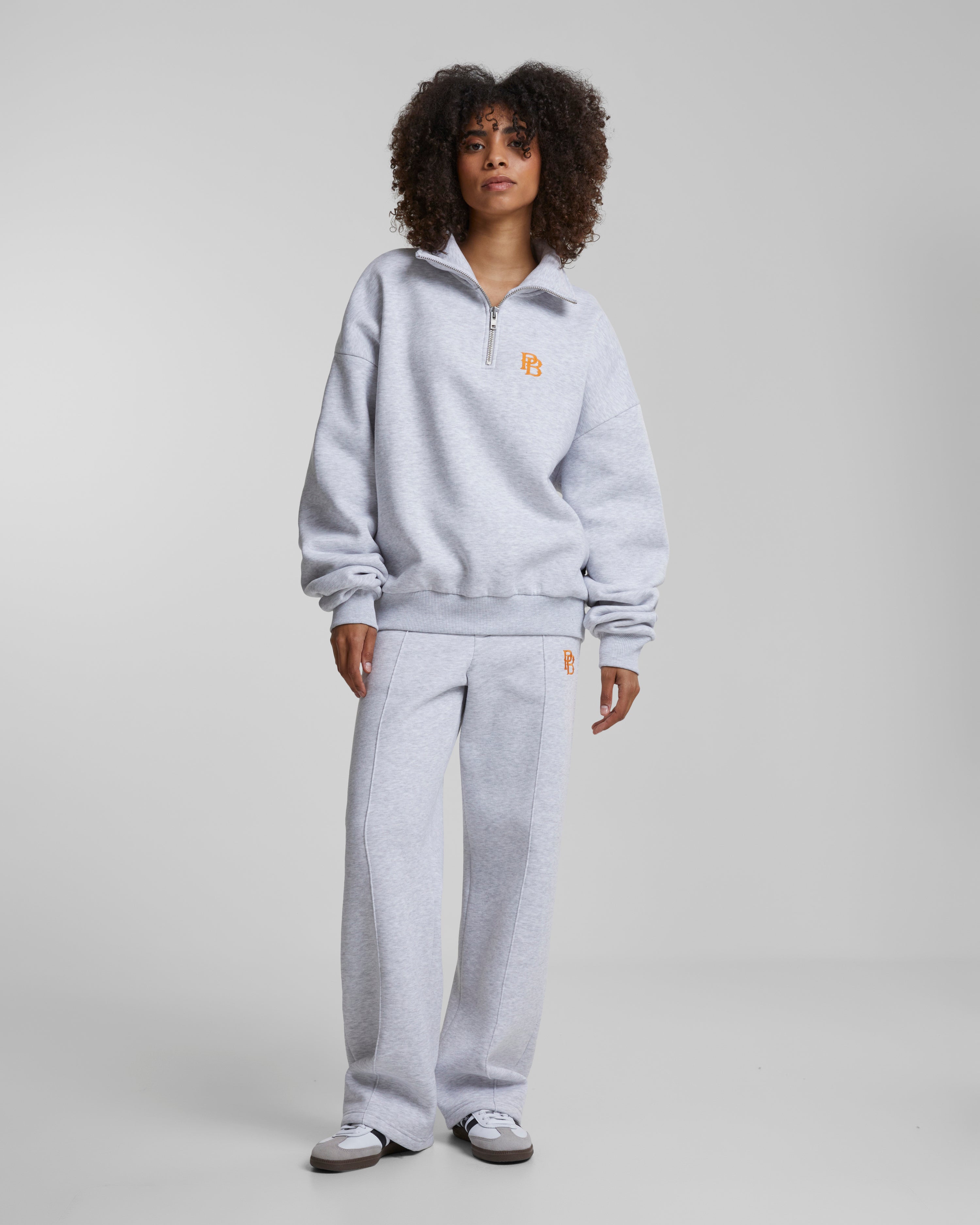 Logo Loose Sweatpants Light Melange