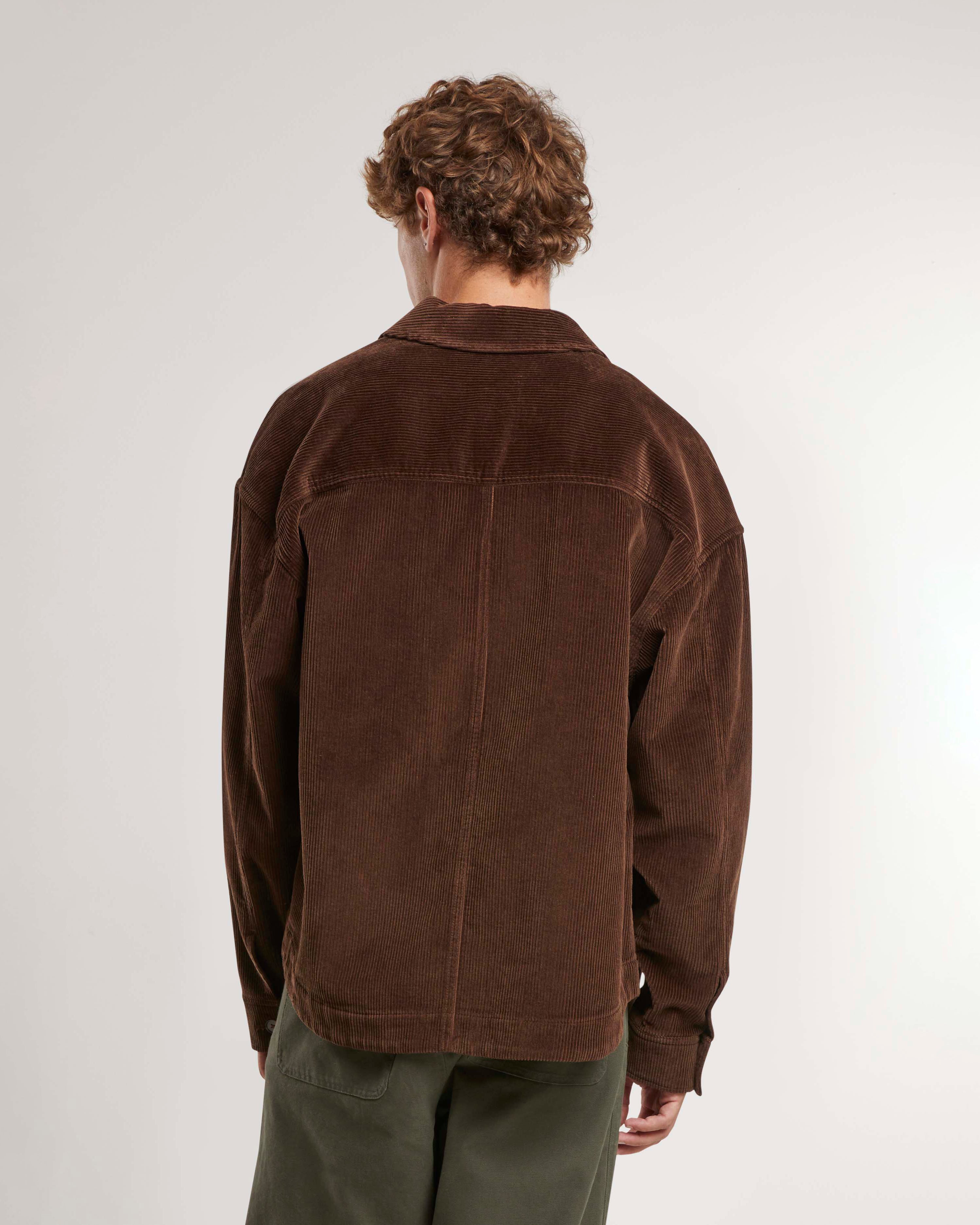 Corduroy Overshirt Brown