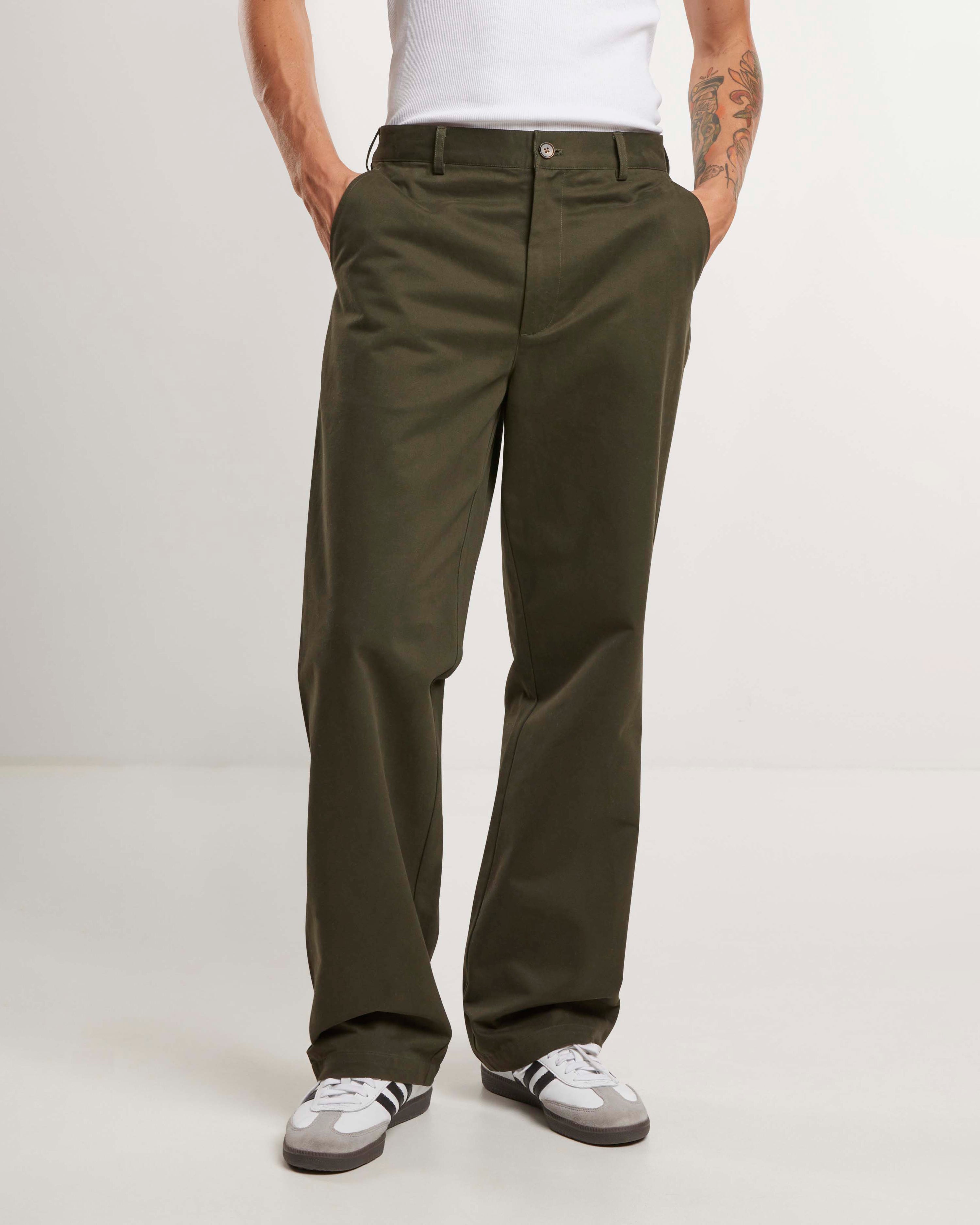 Chino Pants Green