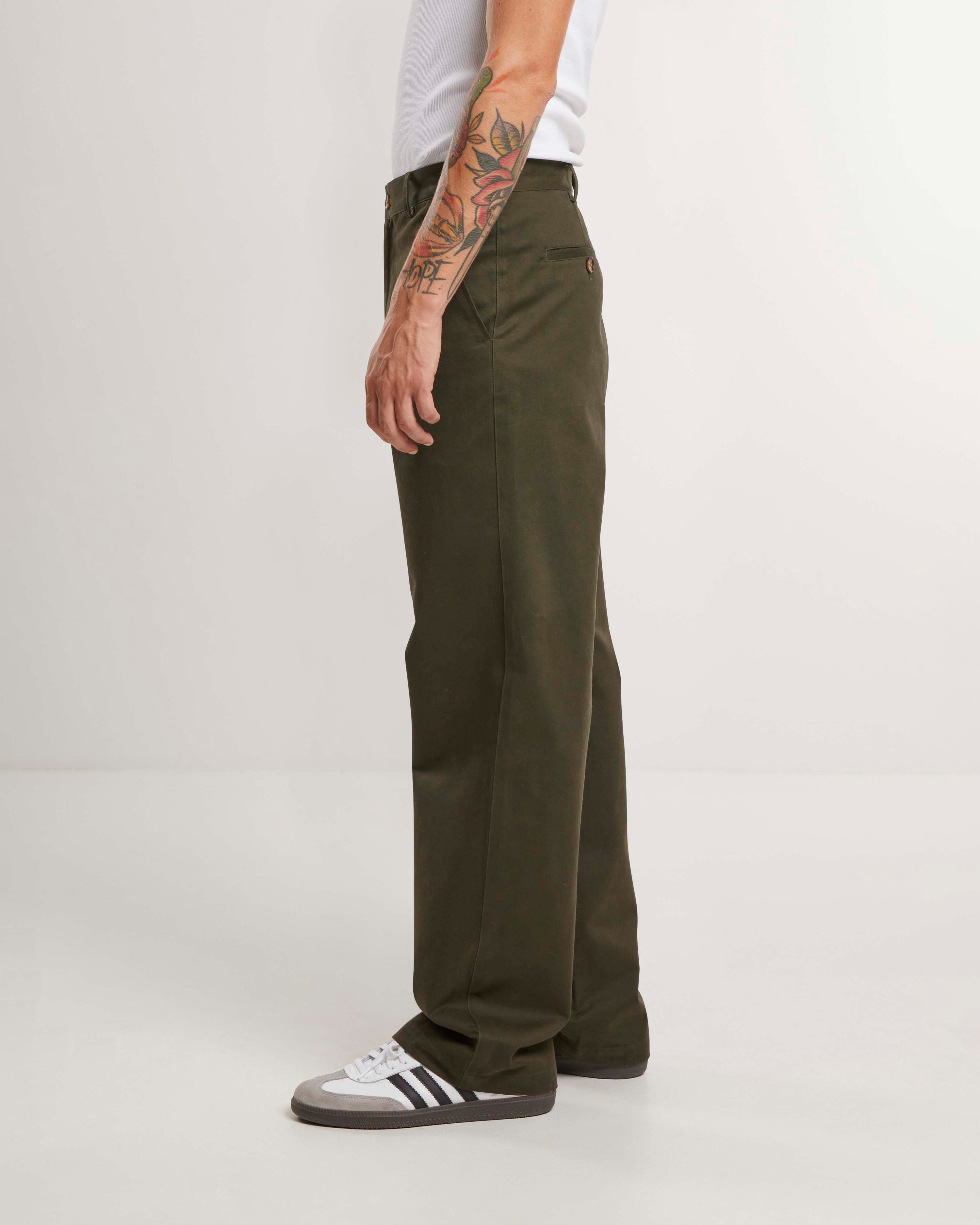 Chino Pants Green