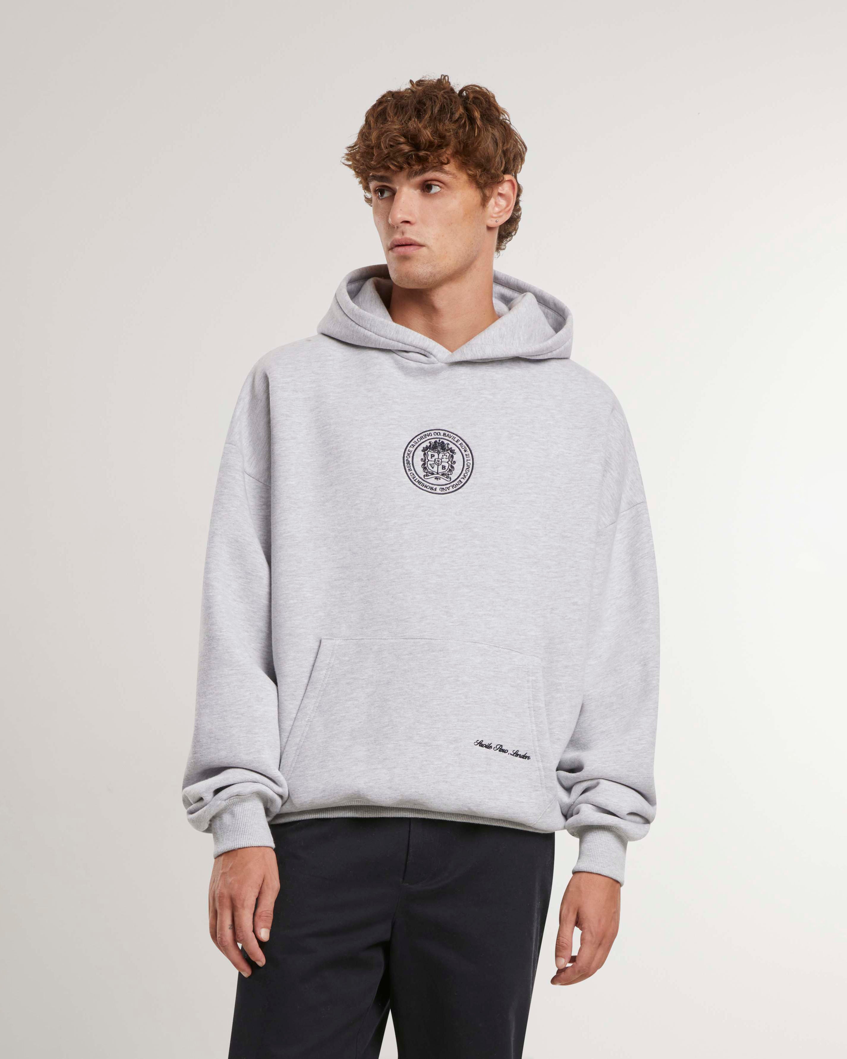 Camden Hoodie Grey Melange