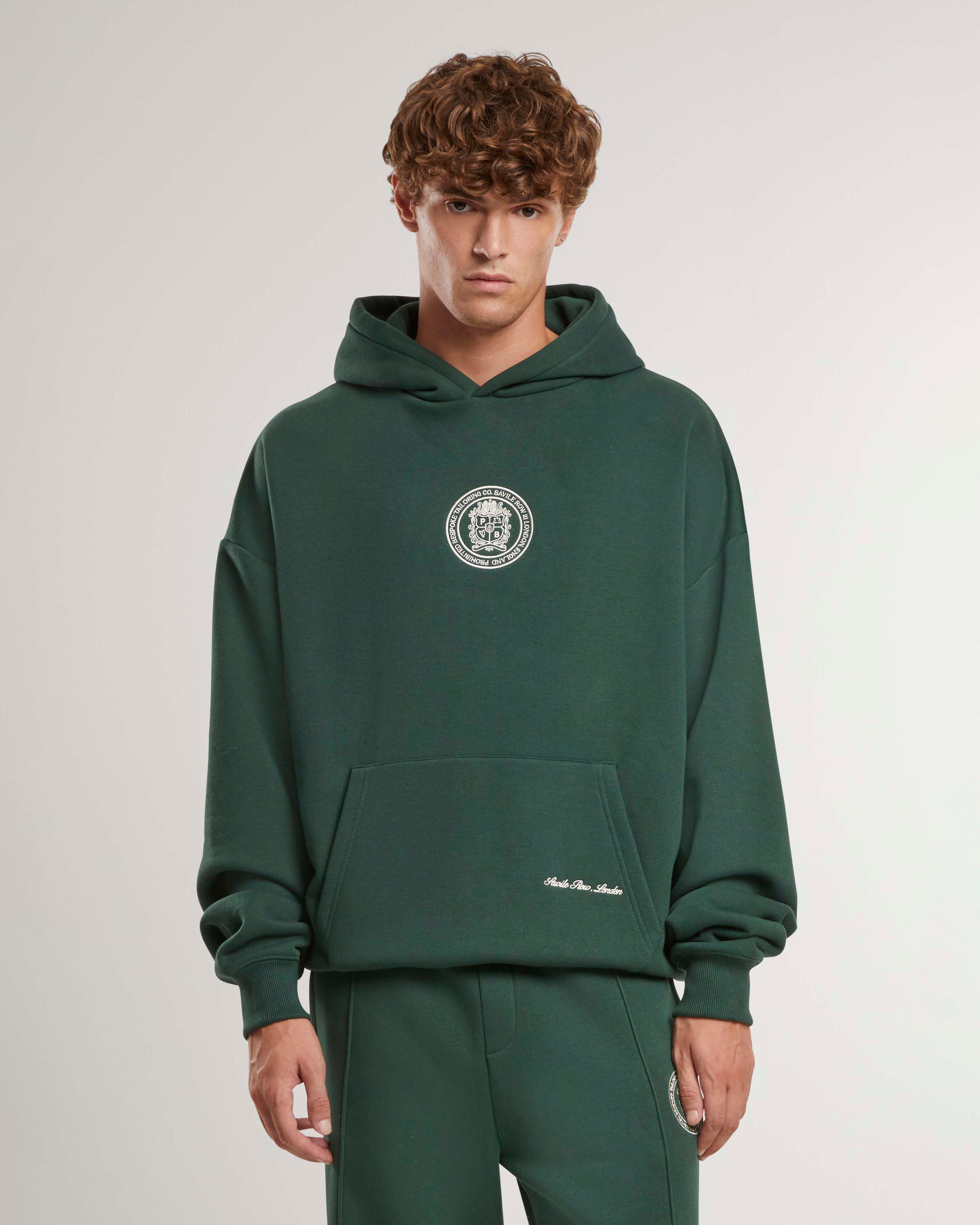 Camden Hoodie British Racing Green