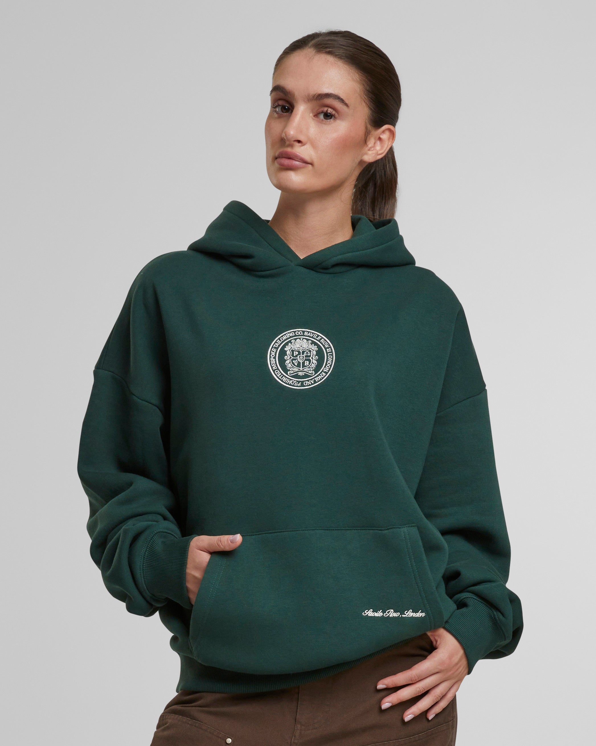 Camden Hoodie British Racing Green