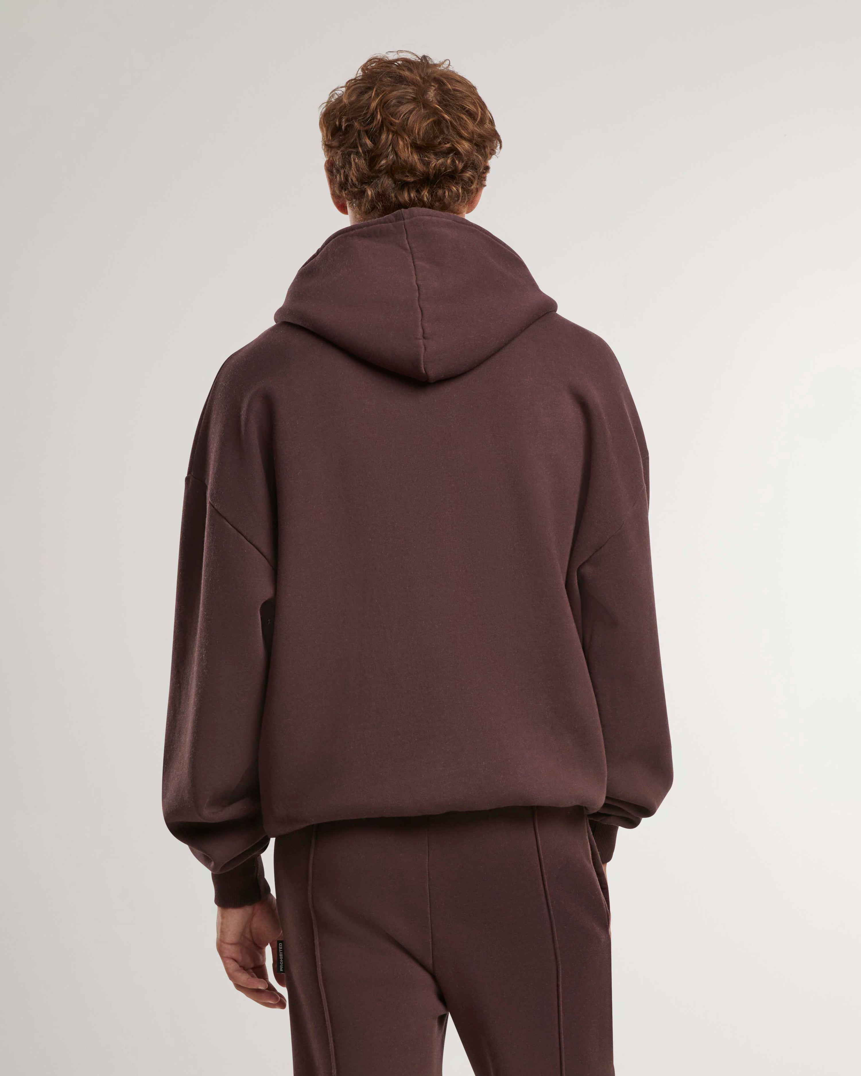 Brixton Hoodie Brown