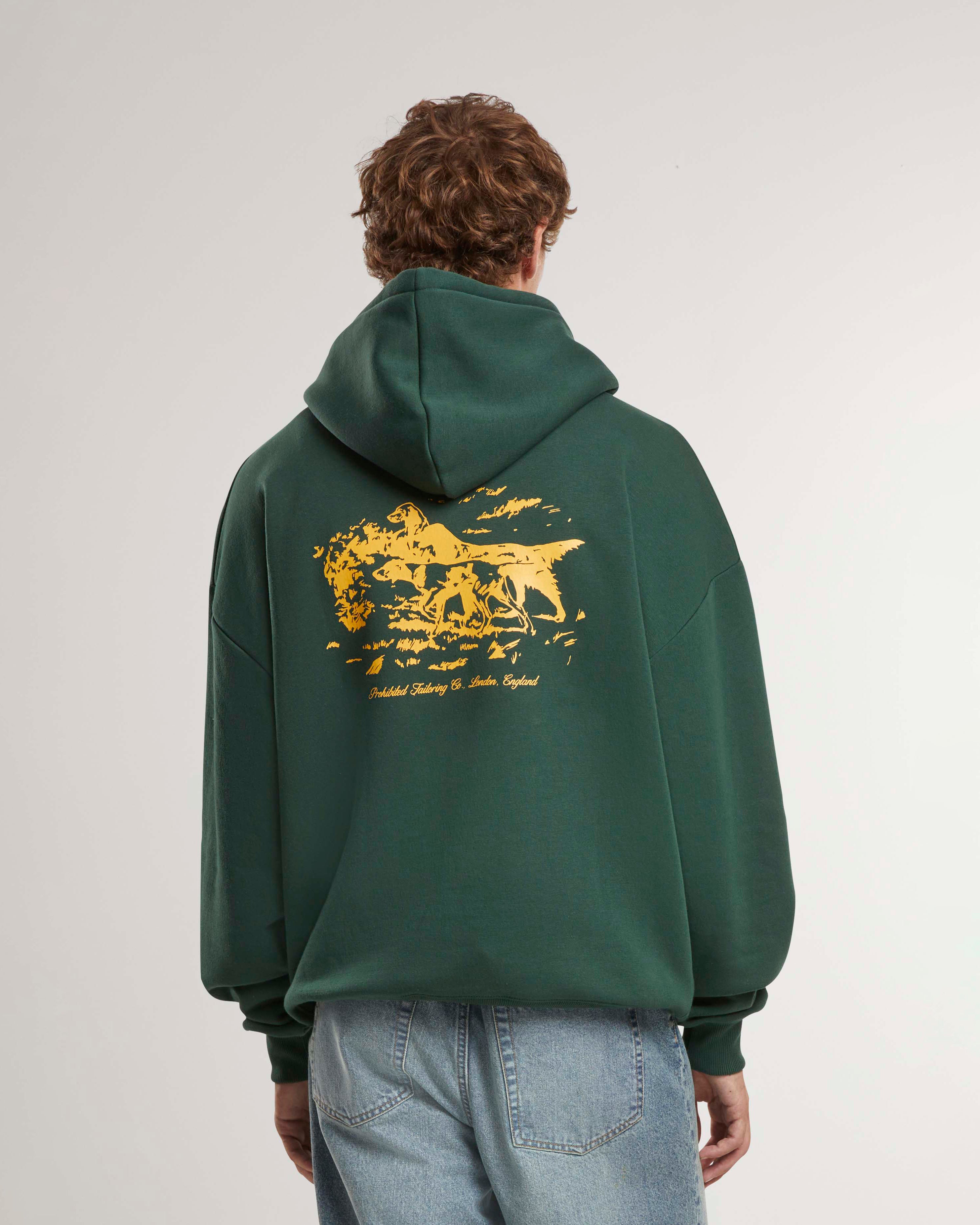 Drift Hunt Hoodie British Racing Green