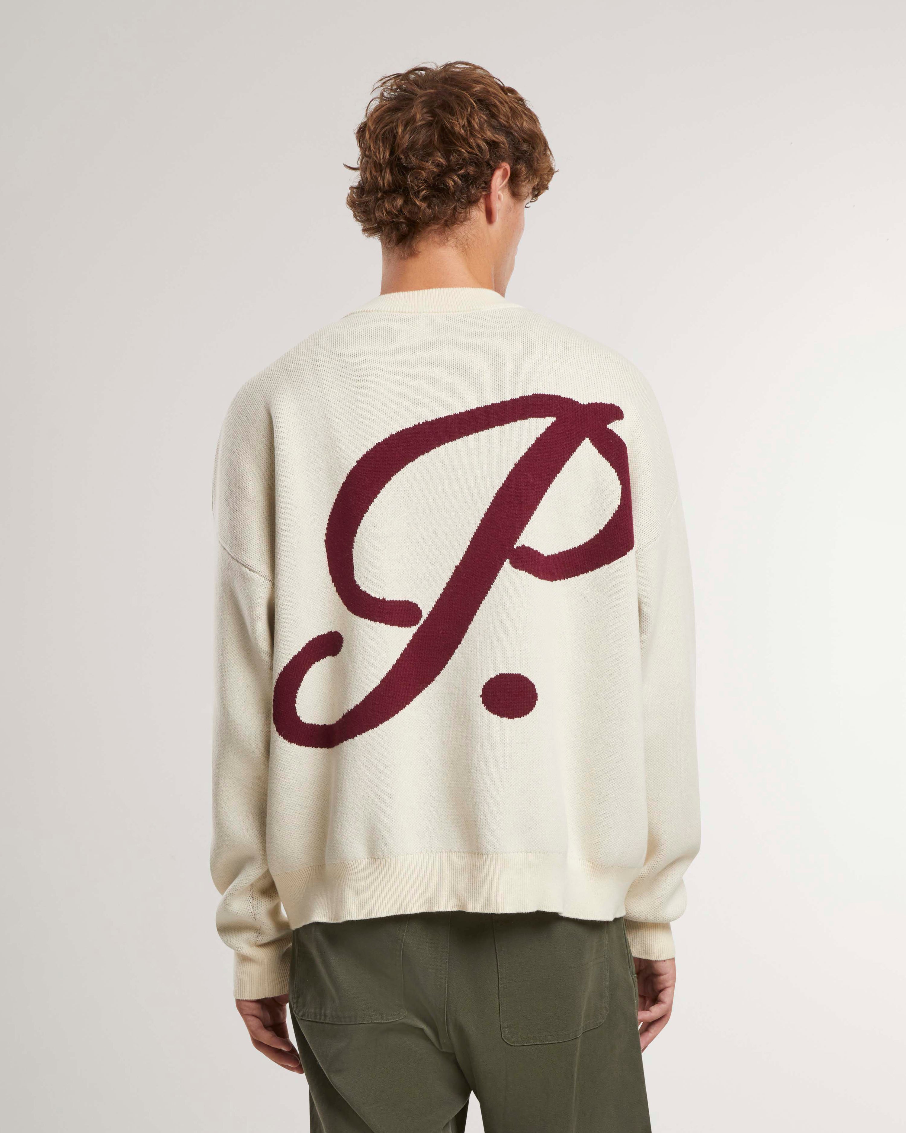 Brixton Knit Sweater Cream