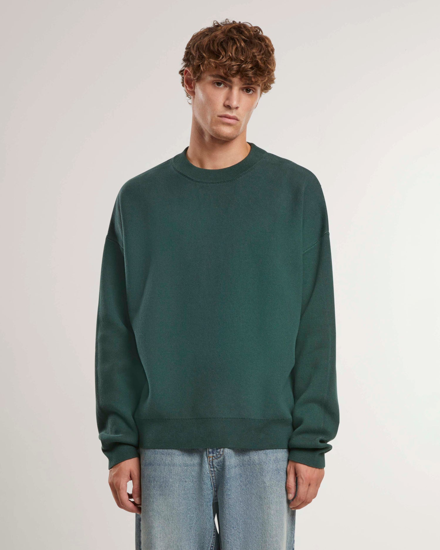 Brixton Knit Sweater Green