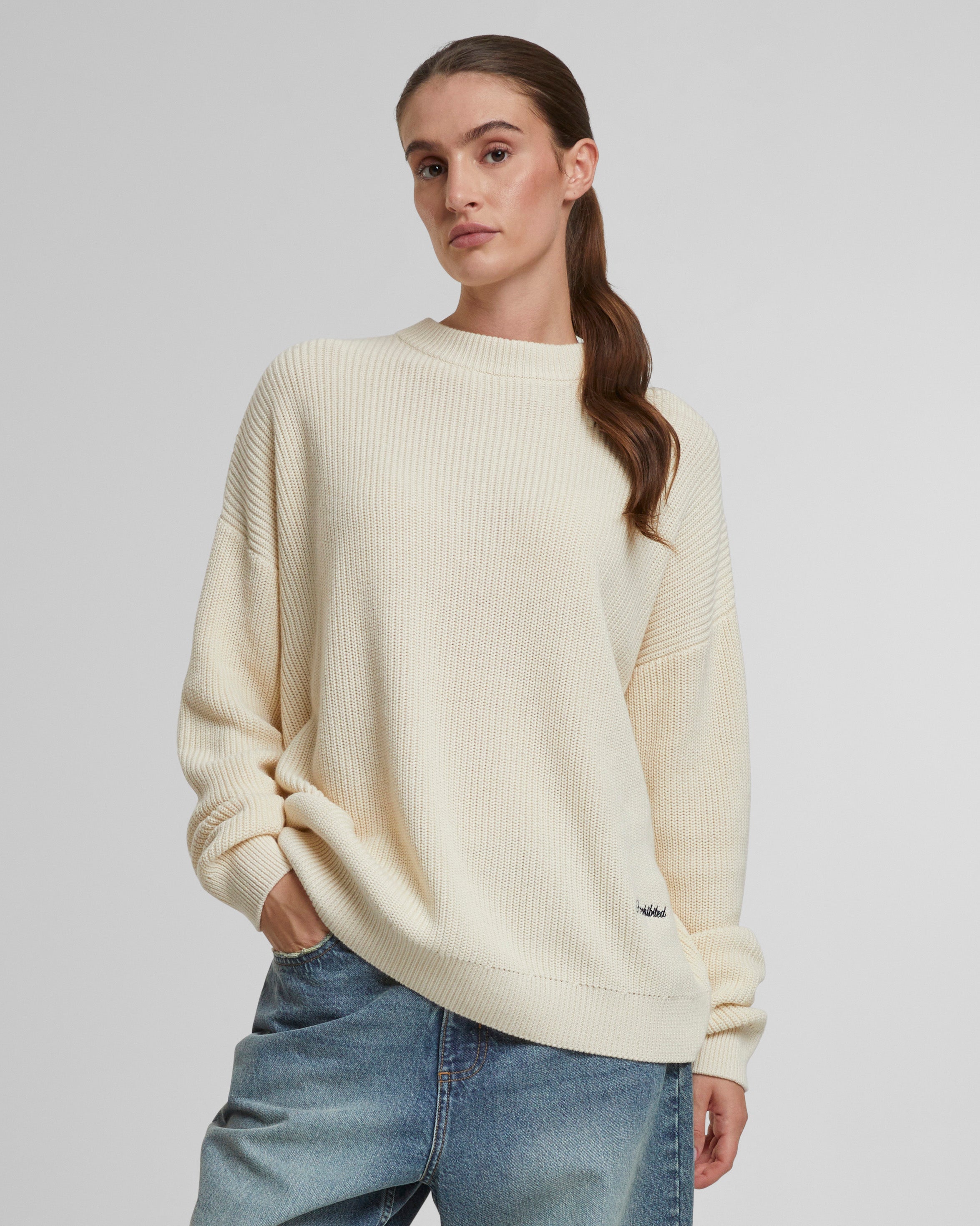 Westminster Knit Sweater Cream