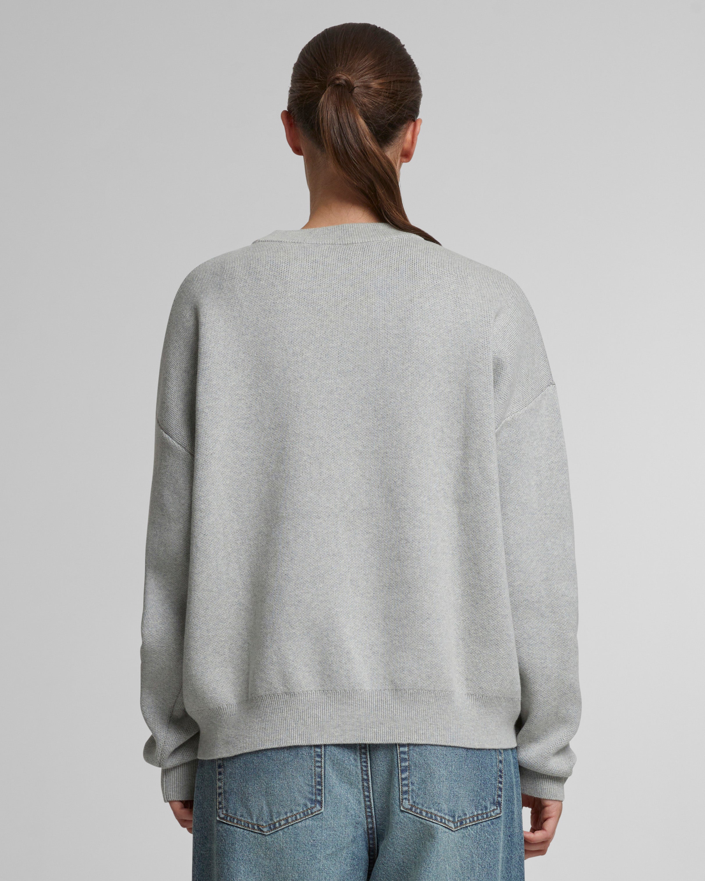 Croyden Knit Sweater Grey