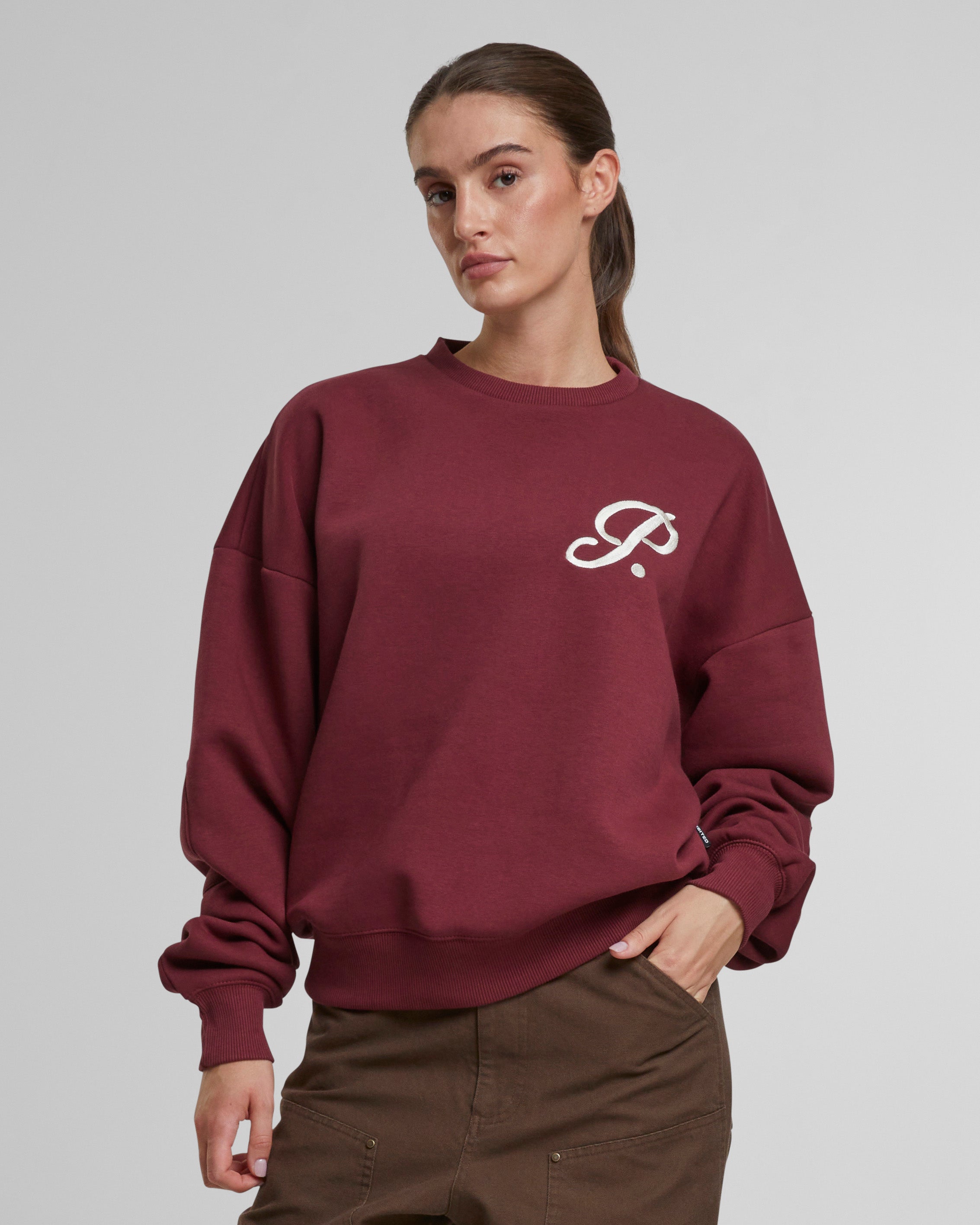 Soho Crew Neck Bordeaux