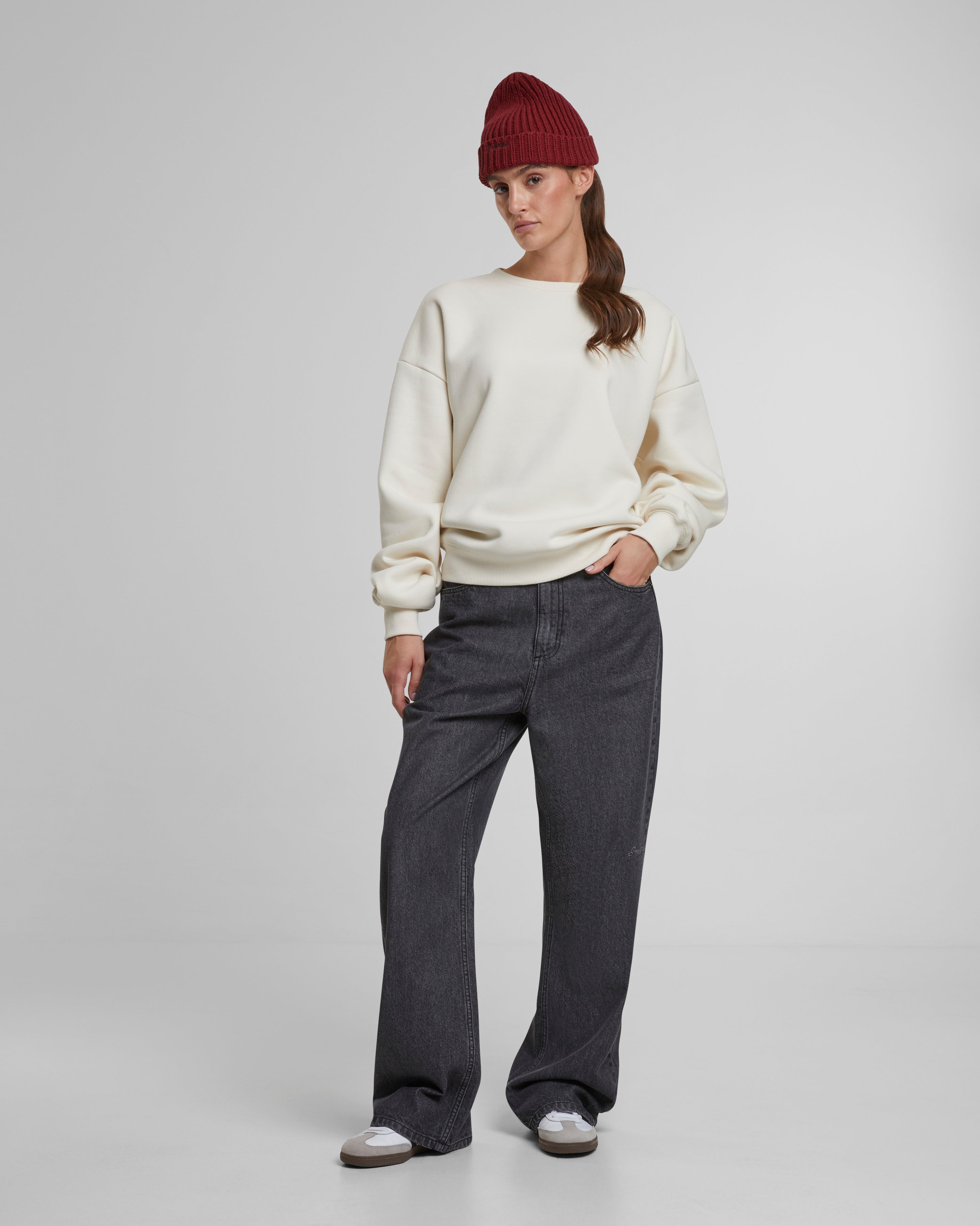 Savile Row Crew Neck Cream