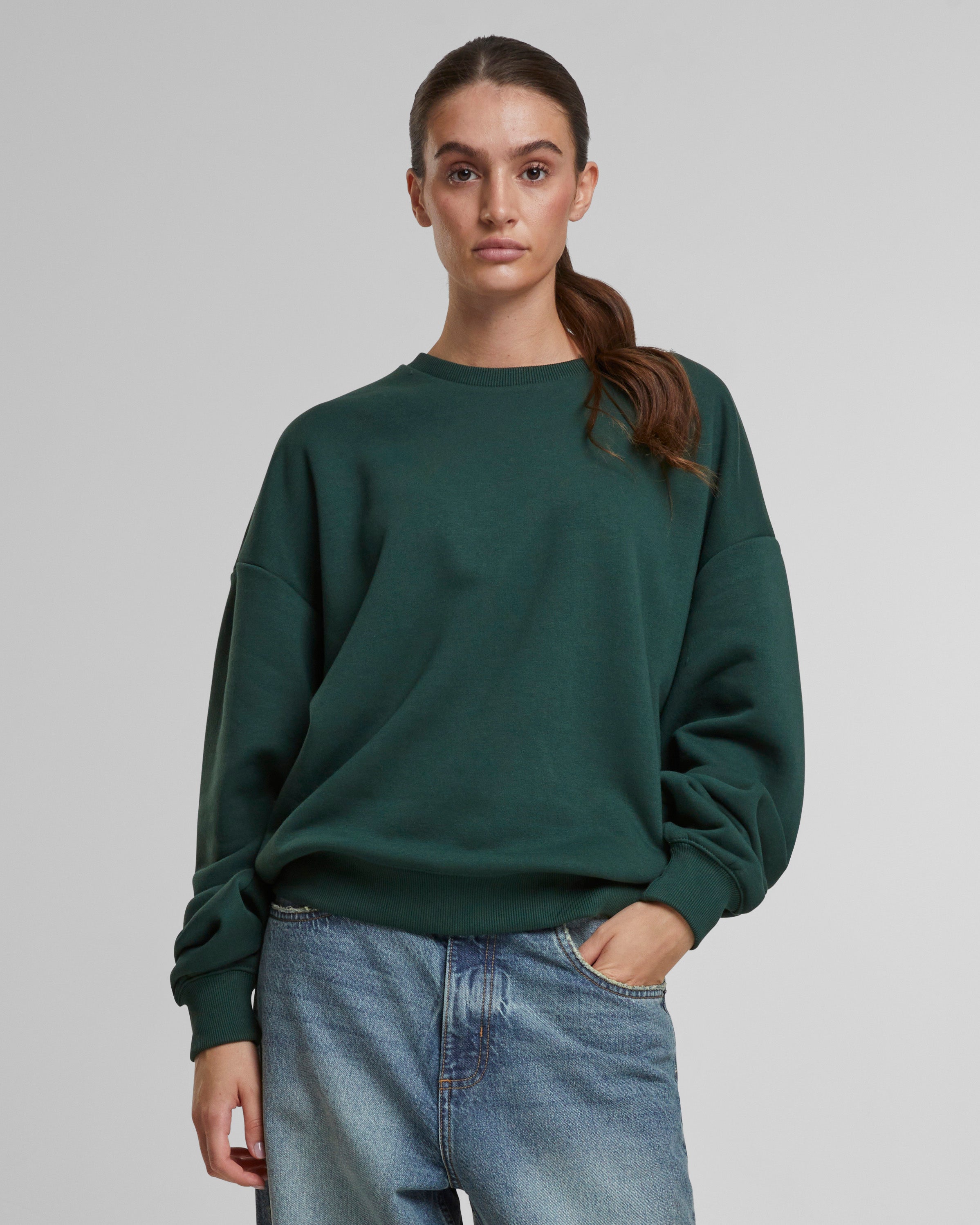 Savile Row Crew Neck British Racing Green