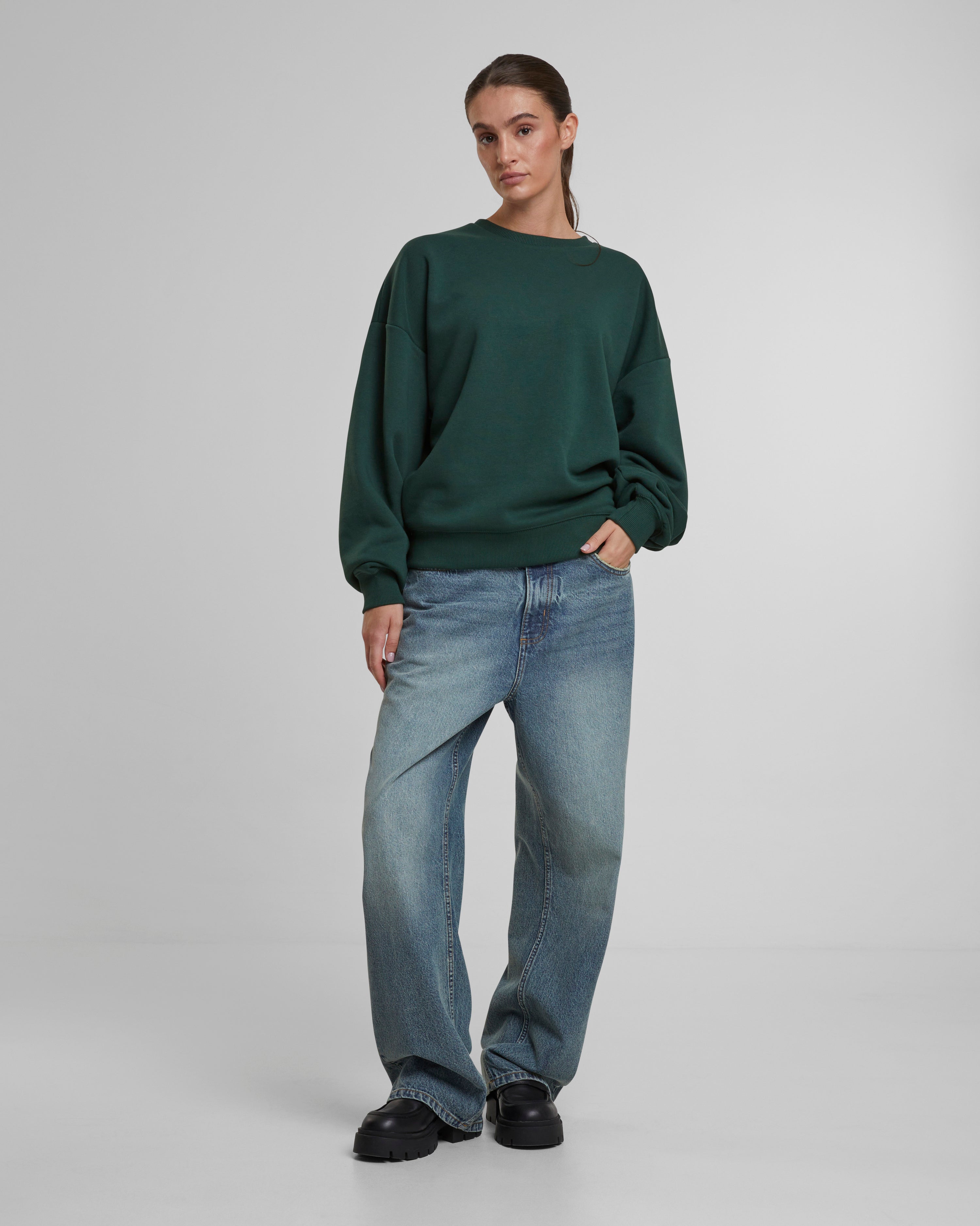 Savile Row Crew Neck British Racing Green