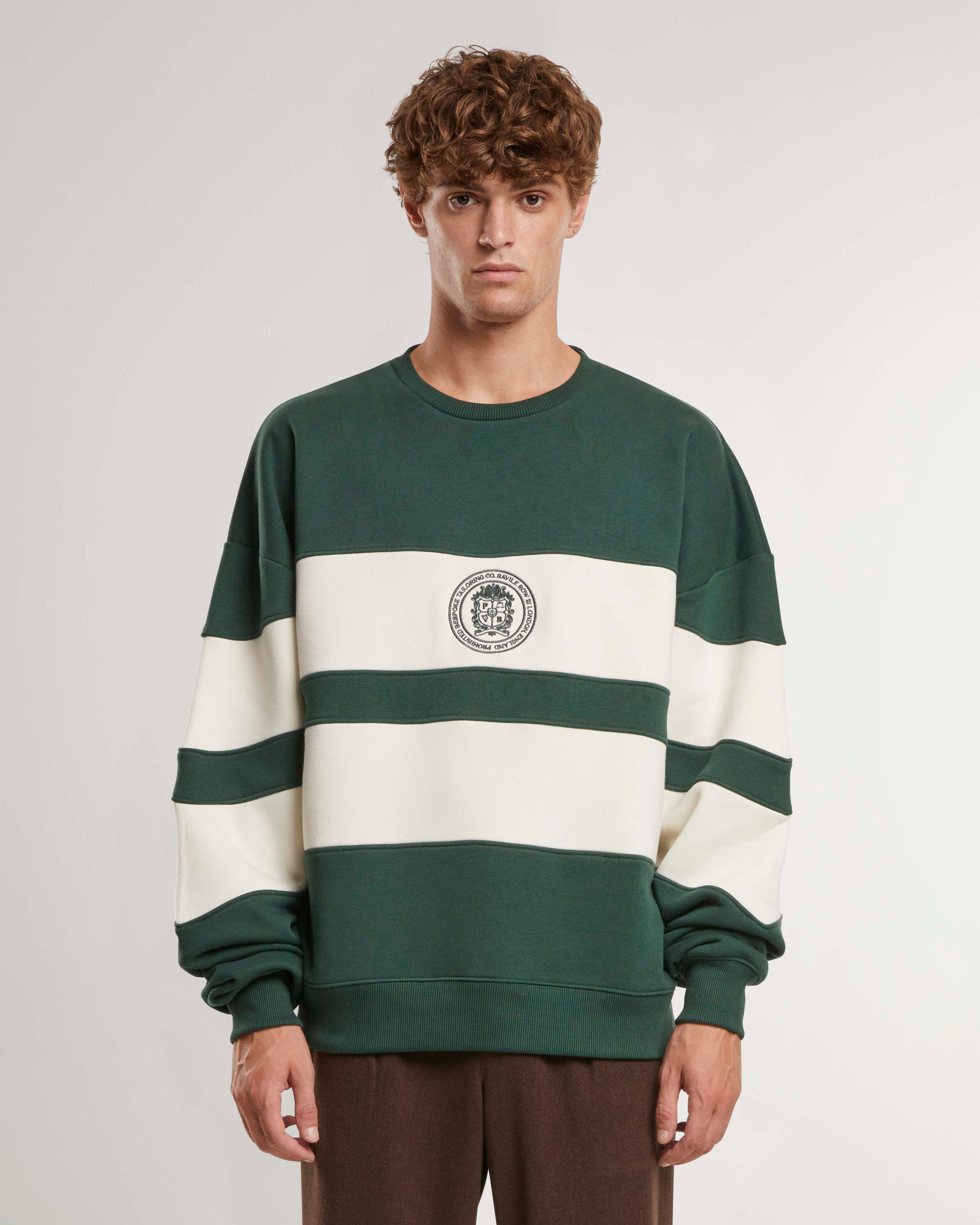 Oxford Crew Neck British Racing Green