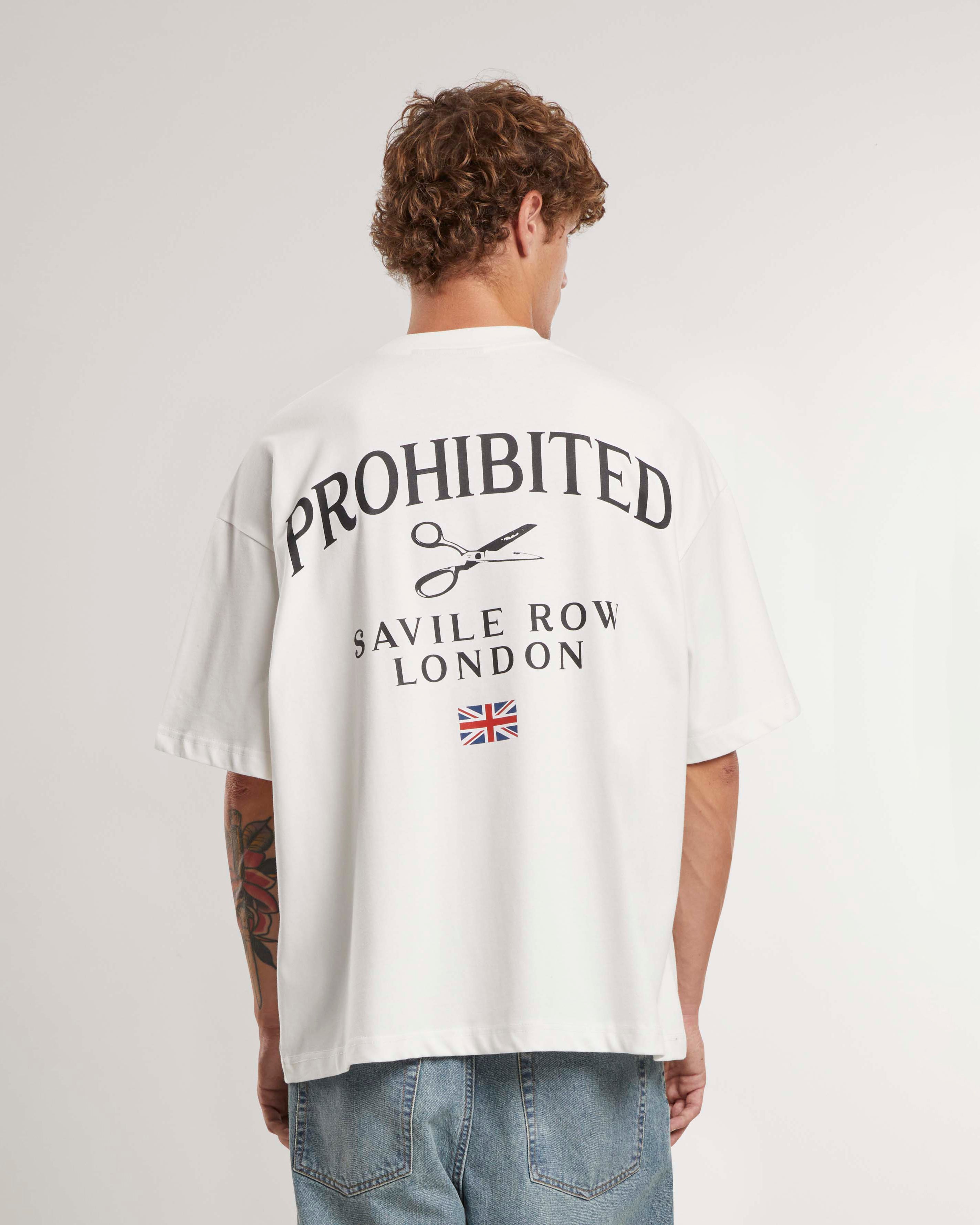 Savile Row Tee Off-White