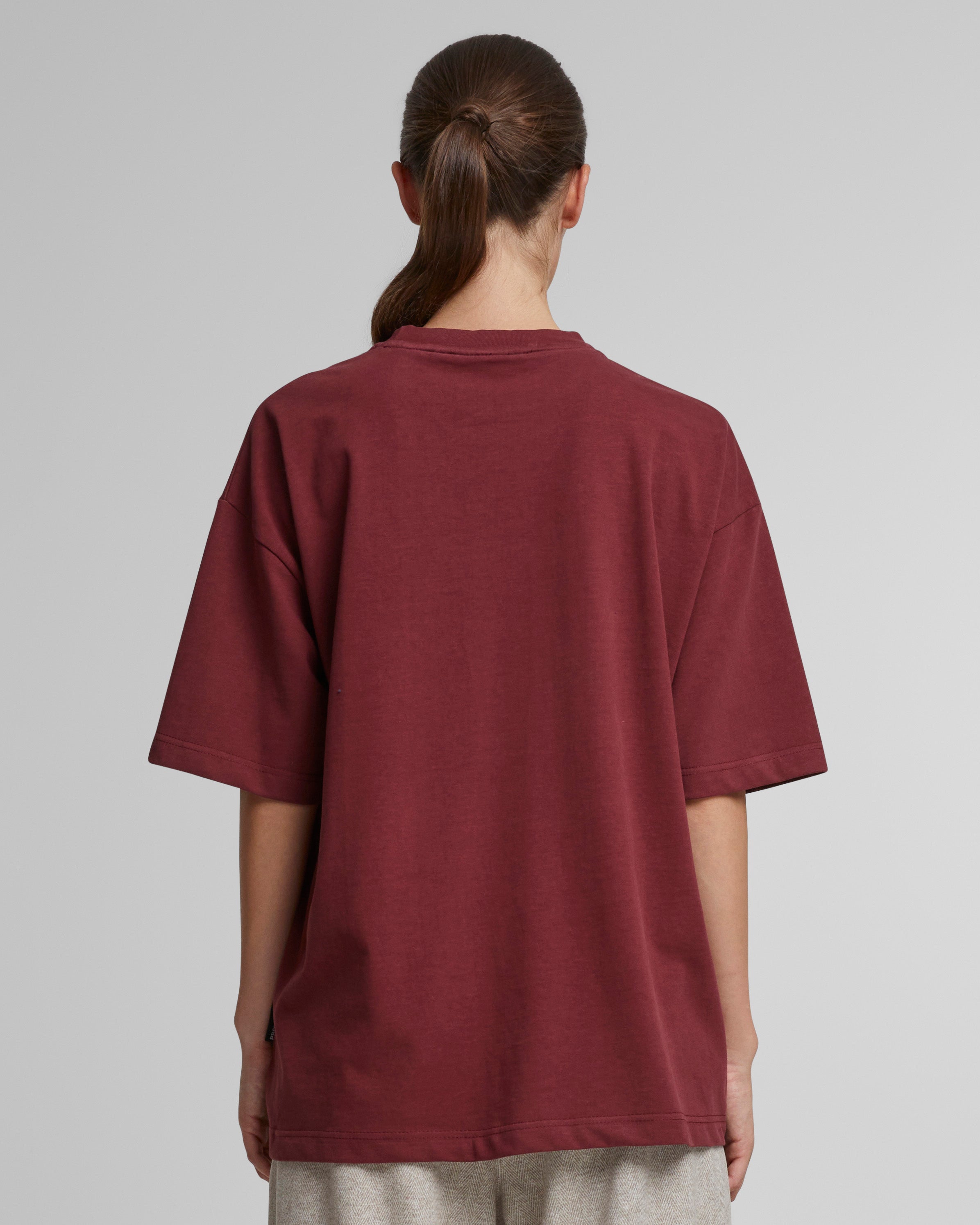 Camden Tee Bordeaux