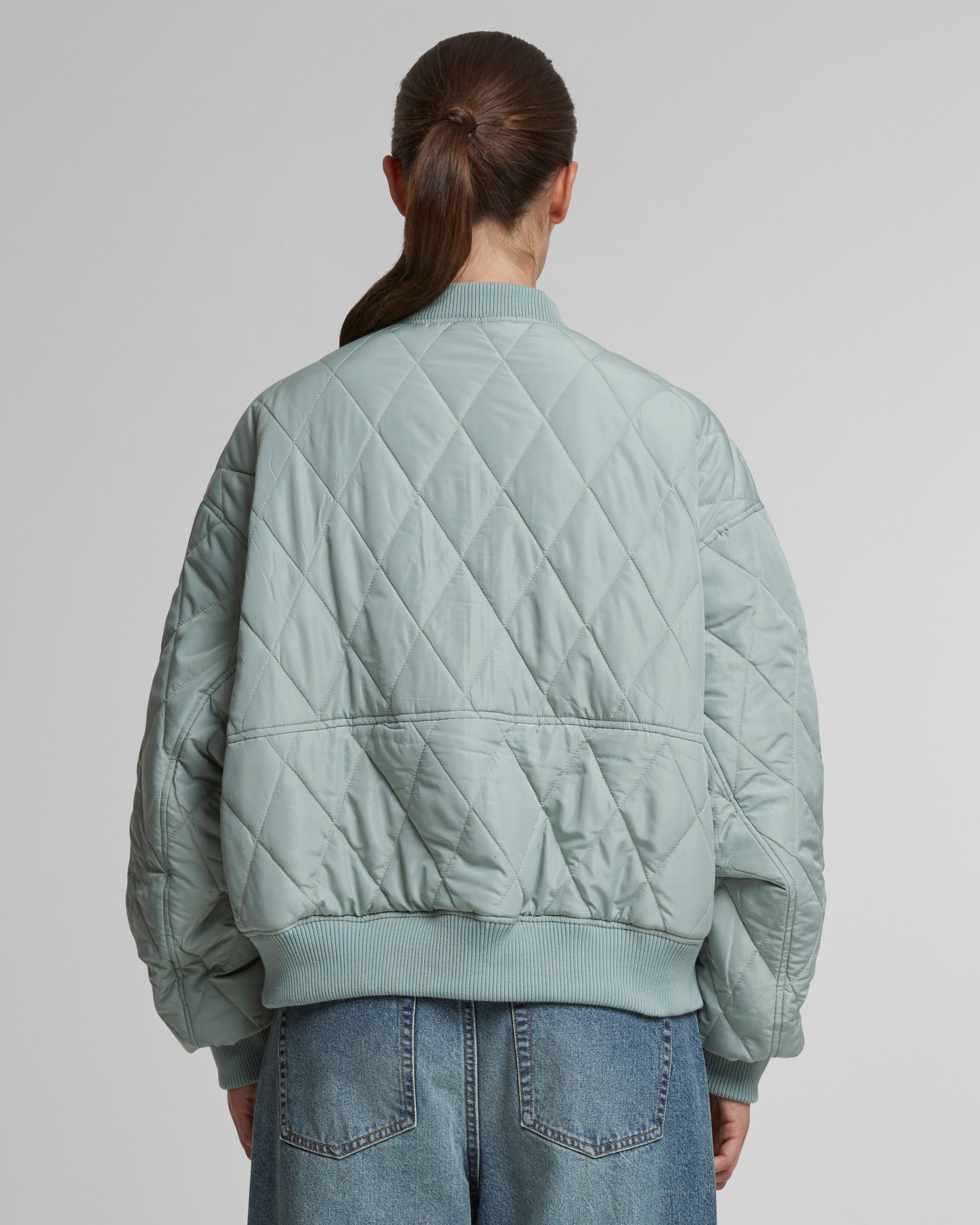 Primrose Reversible Bomber Jacket Green