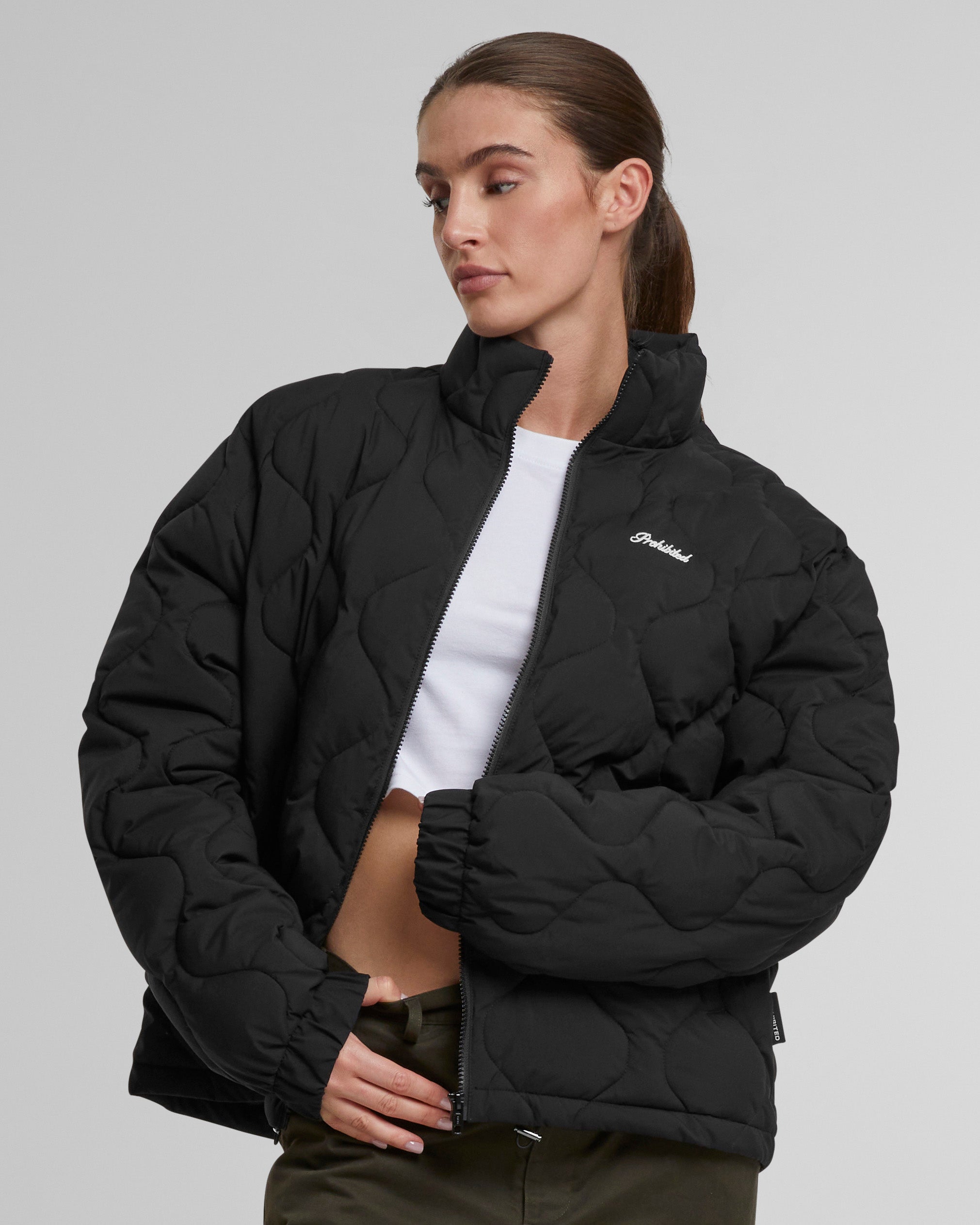 Dalston Puffer Jacket Black