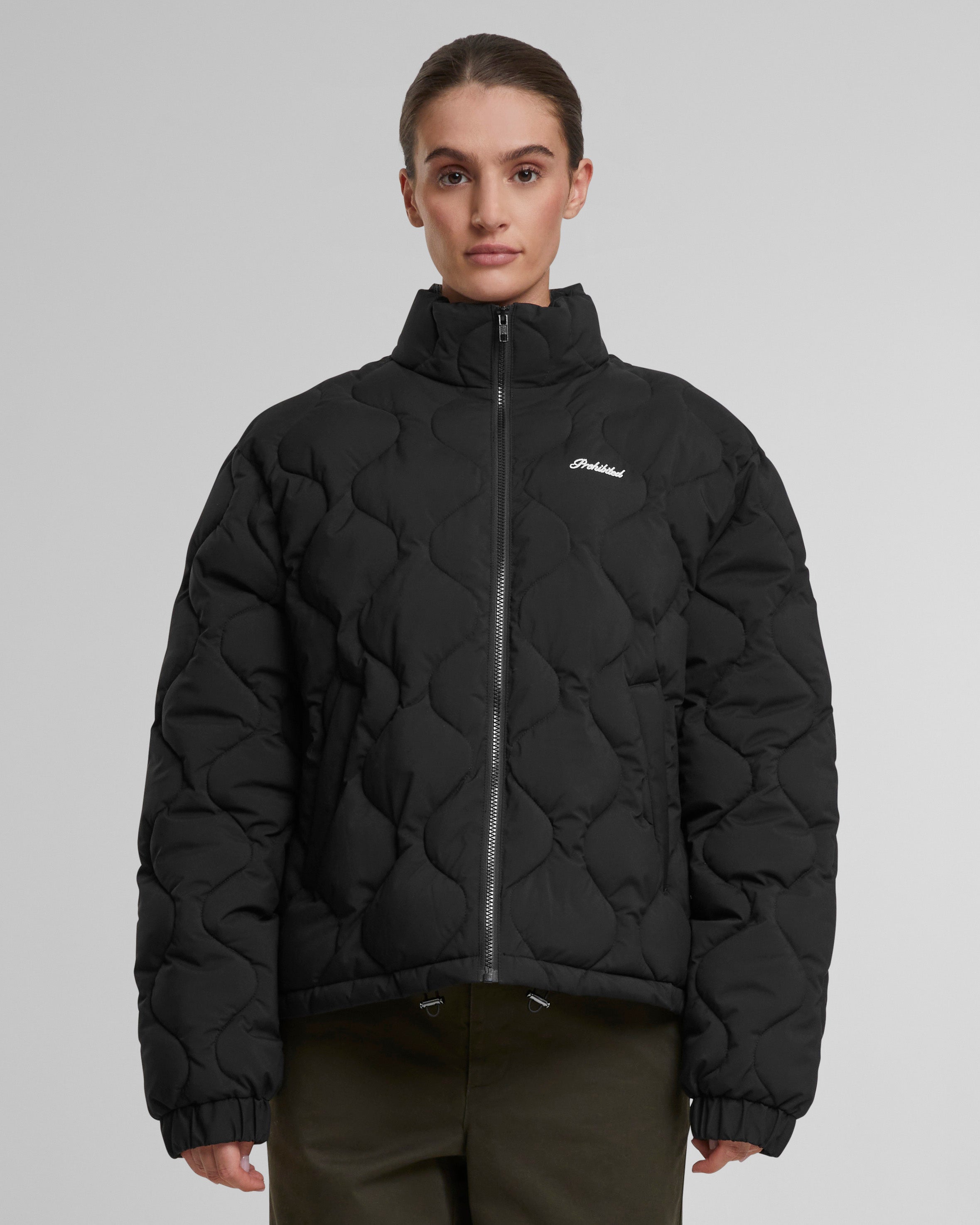 Dalston Puffer Jacket Black