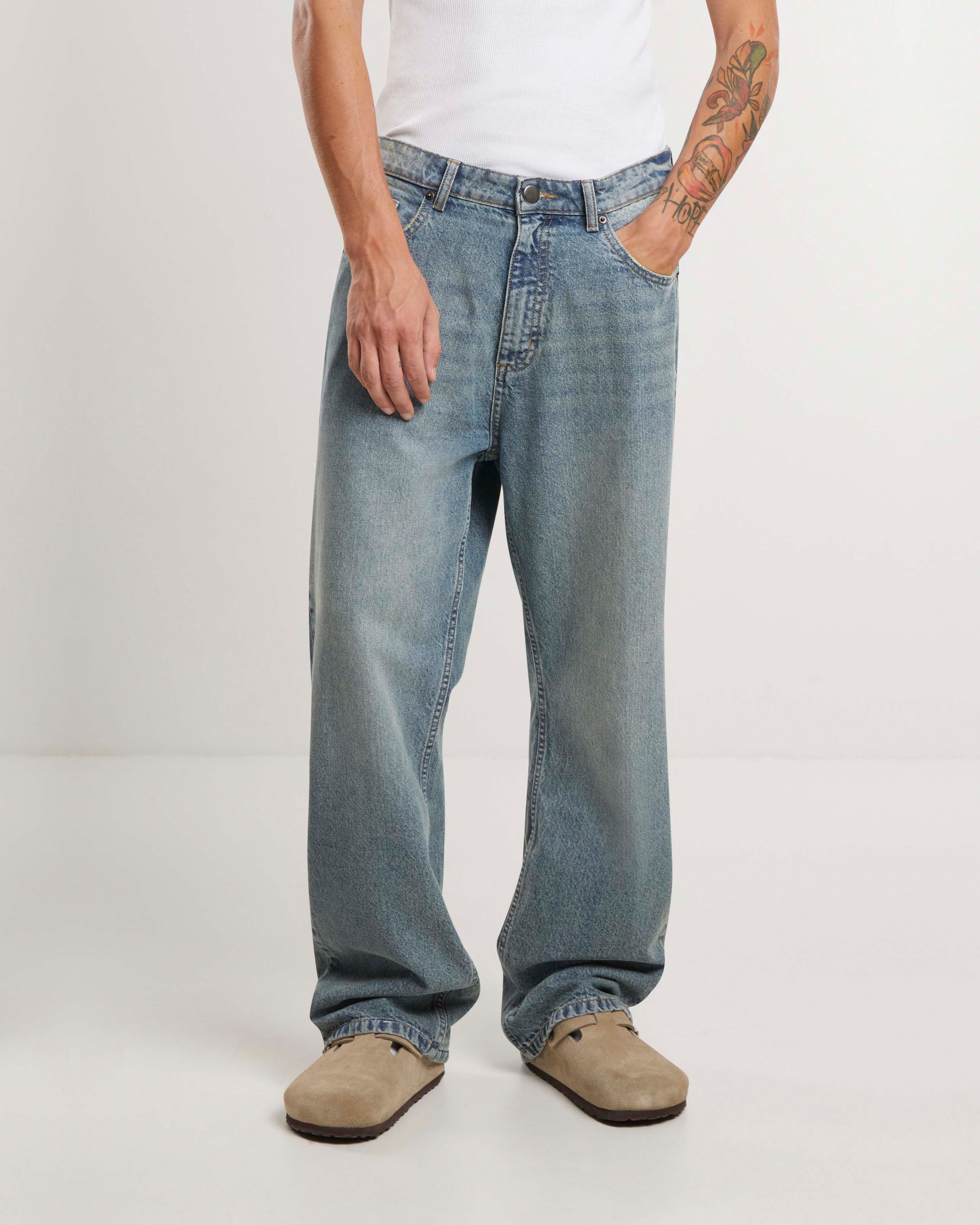 Hackney Baggy Denim Blue