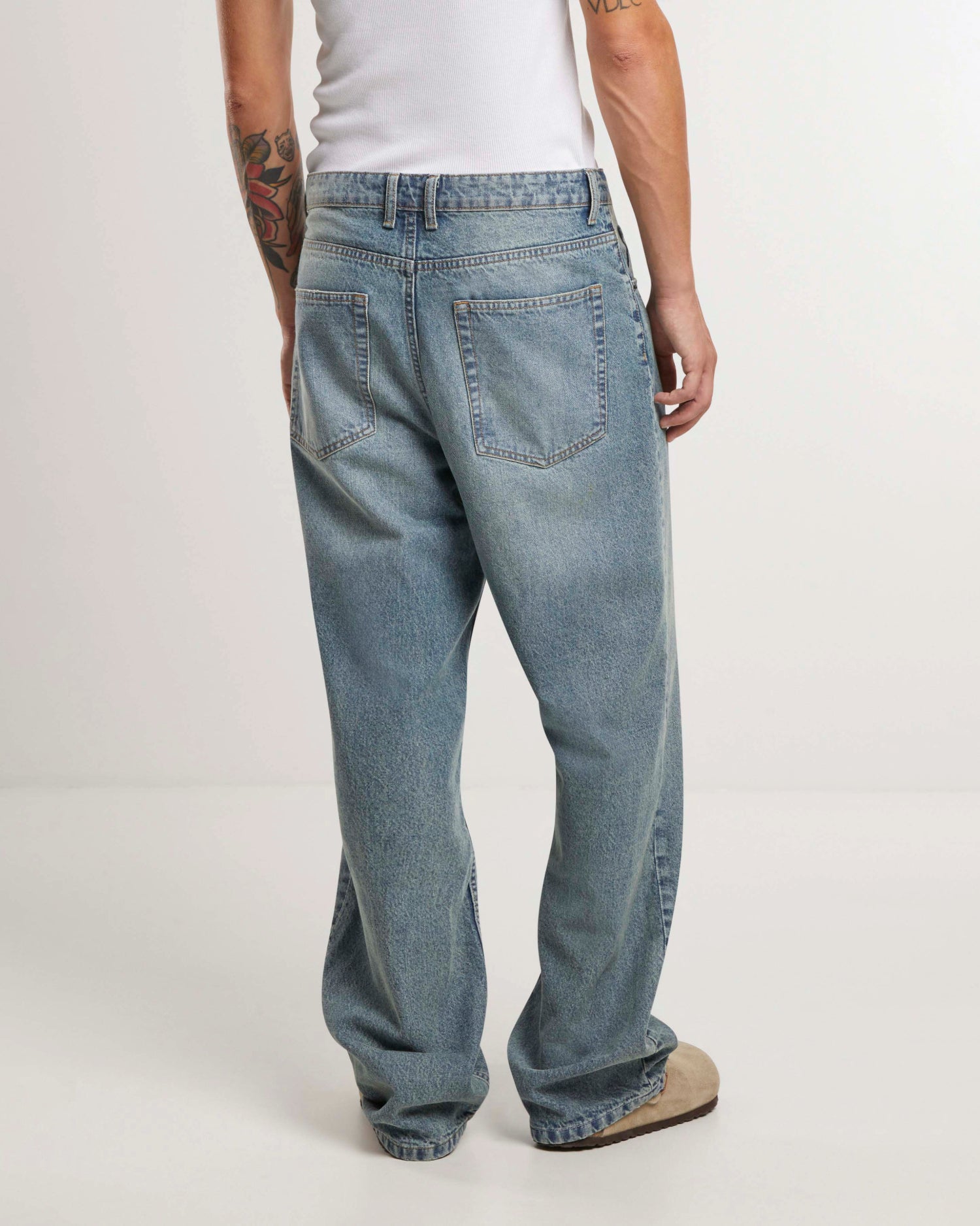 Hackney Baggy Denim Blue