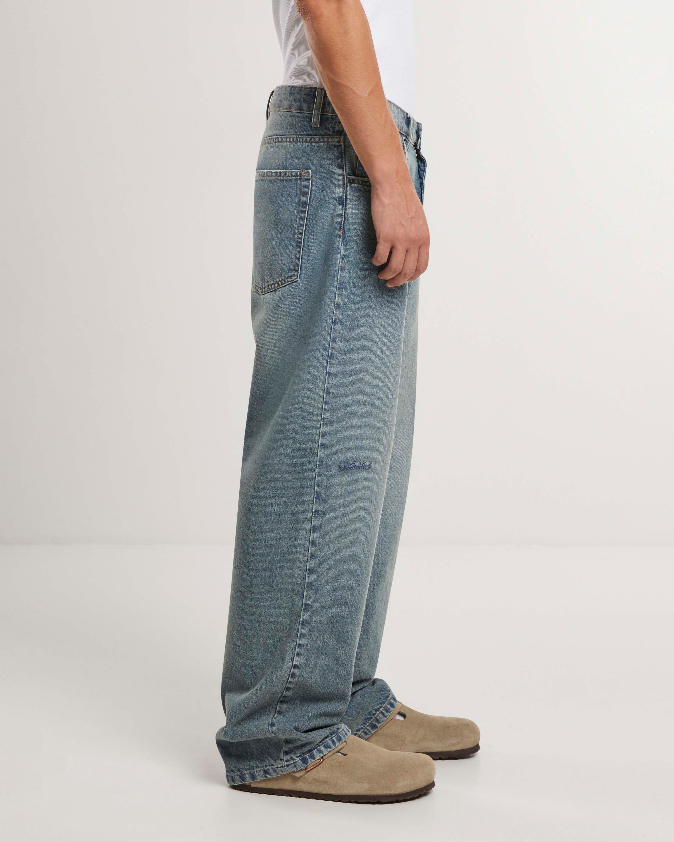 Hackney Baggy Denim Blue