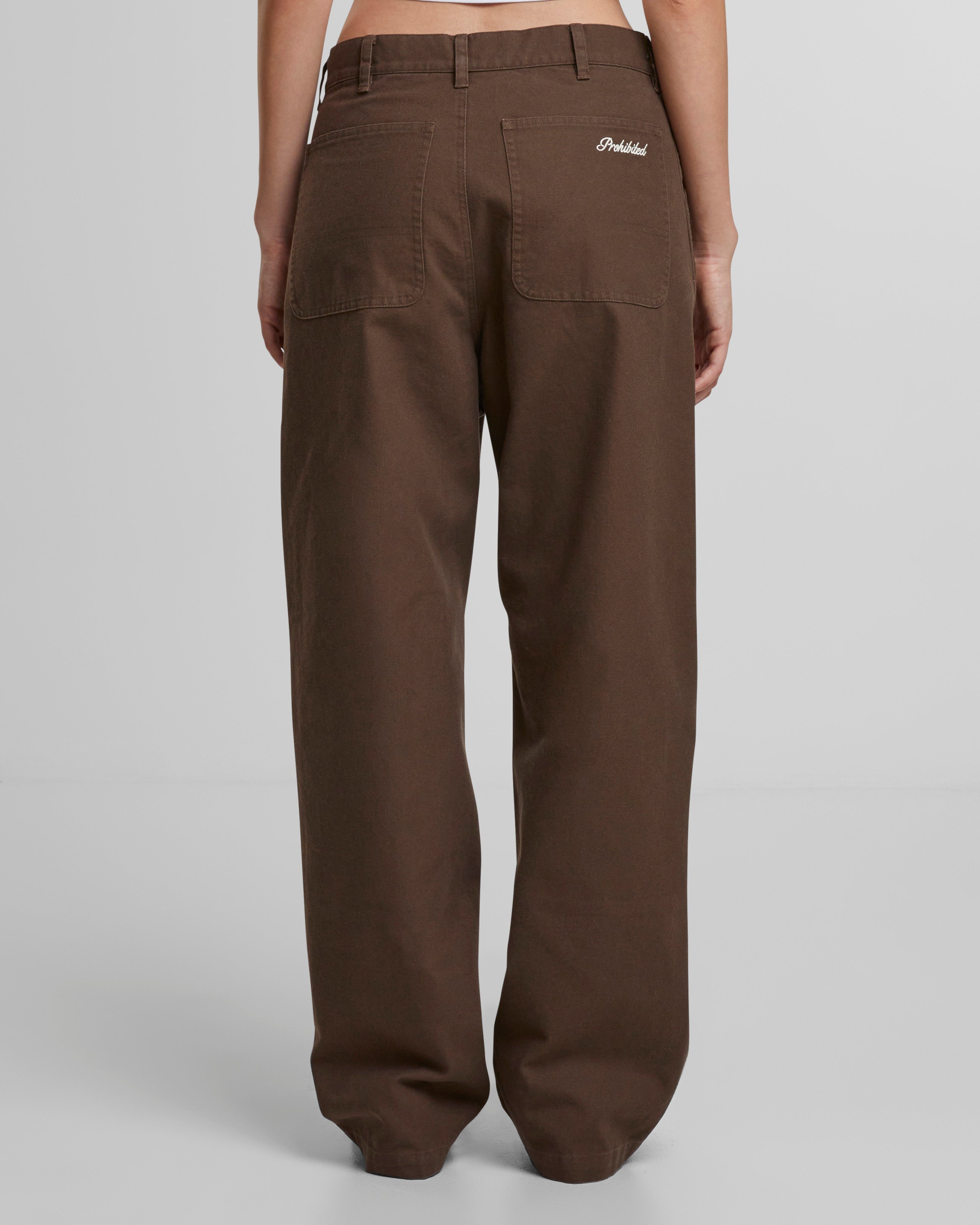 East Ham Carpenter Pants Brown