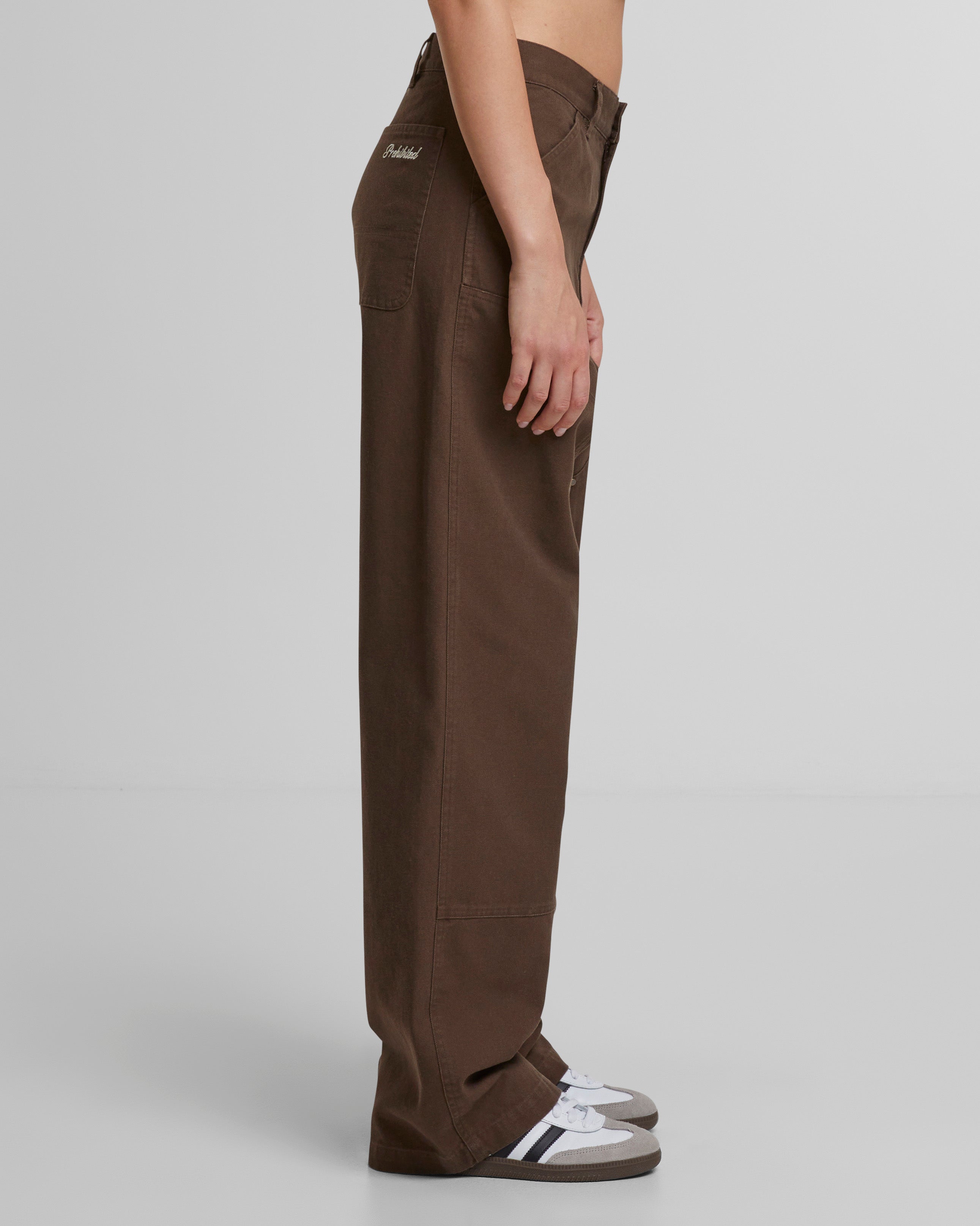 East Ham Carpenter Pants Brown