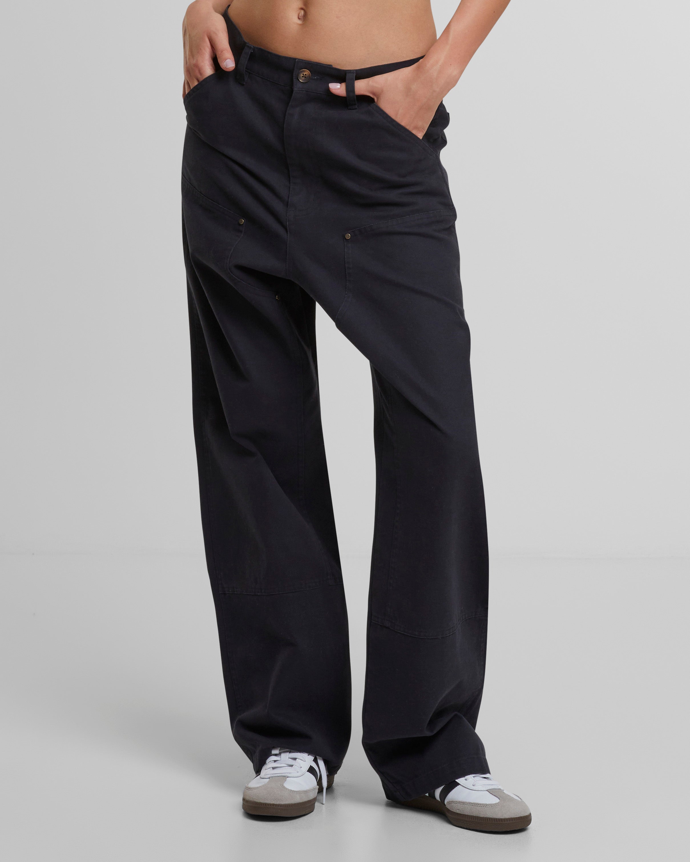 East Ham Carpenter Pants Navy