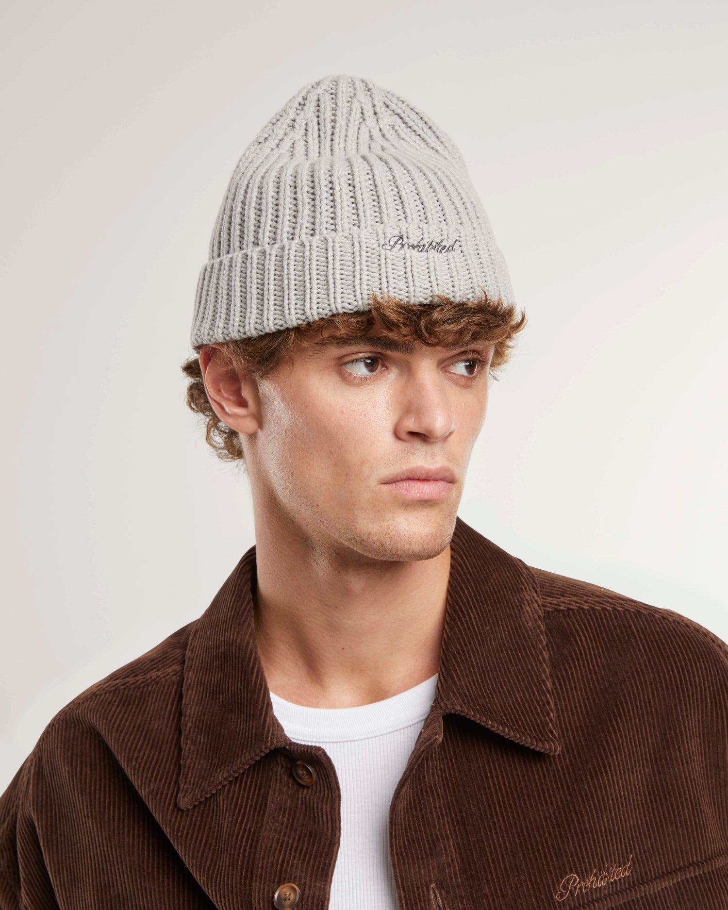 Rough Beanie Grey