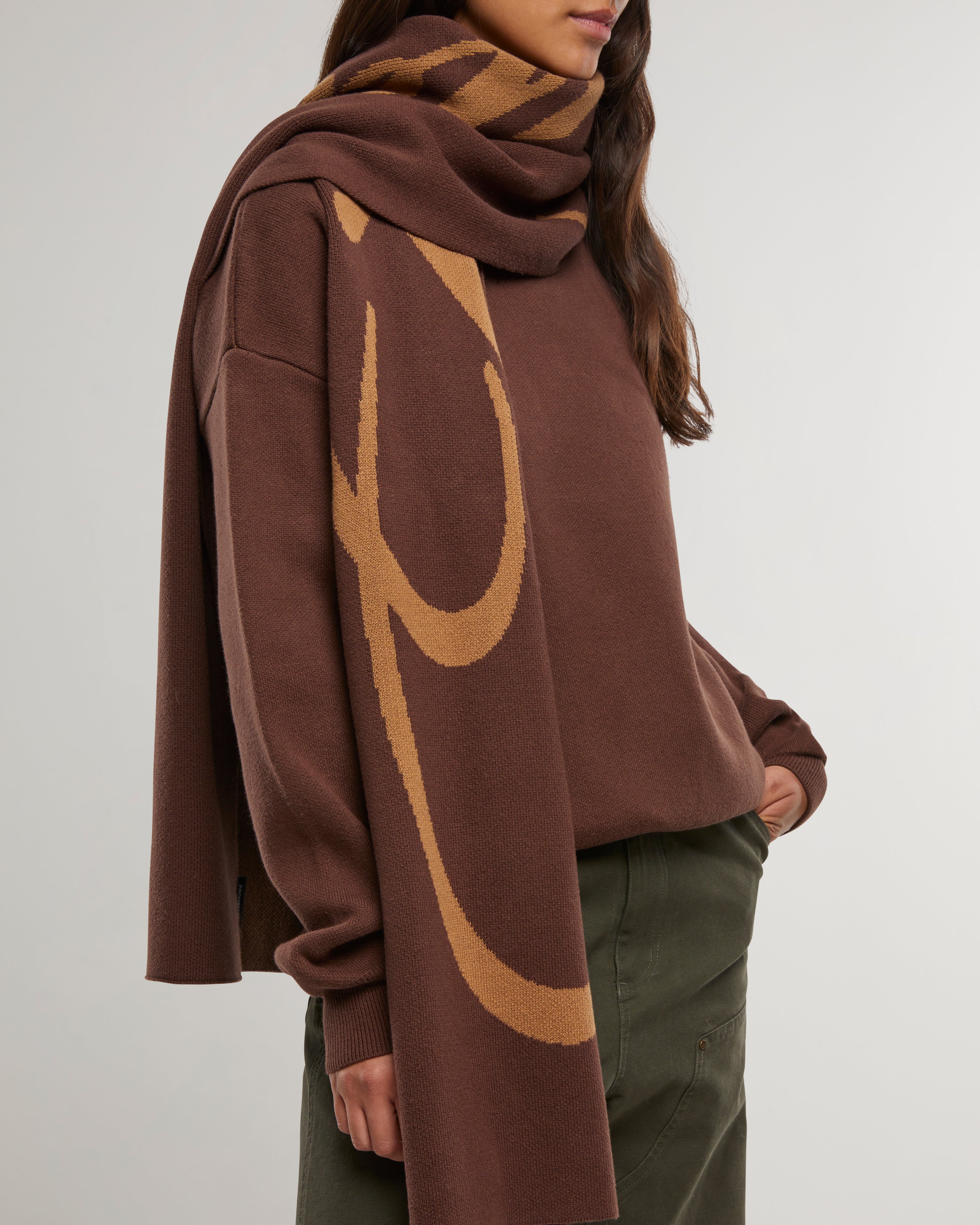 Winter Scarf Brown