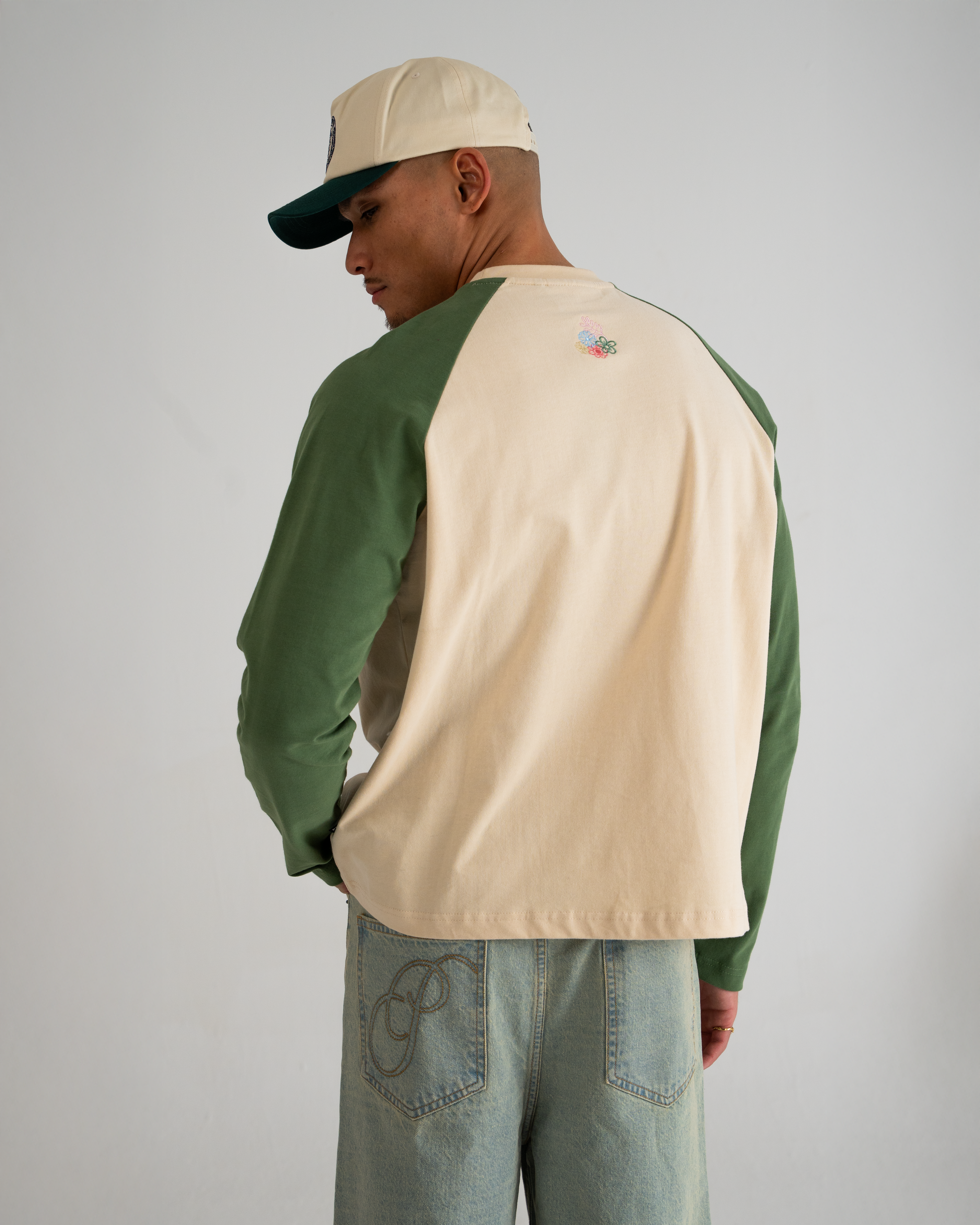 Rosi Raglan Longsleeve  Vintage Green