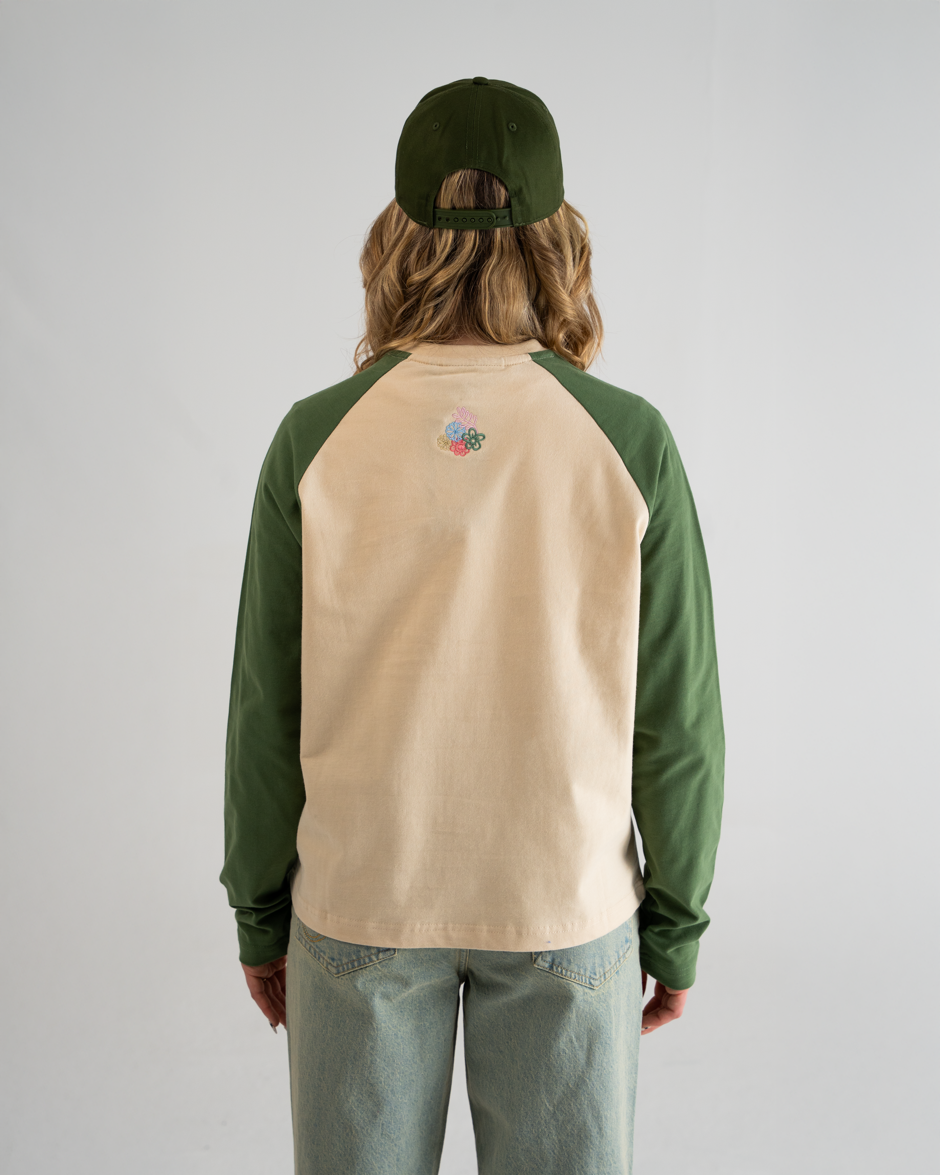 Rosi Raglan Longsleeve  Vintage Green