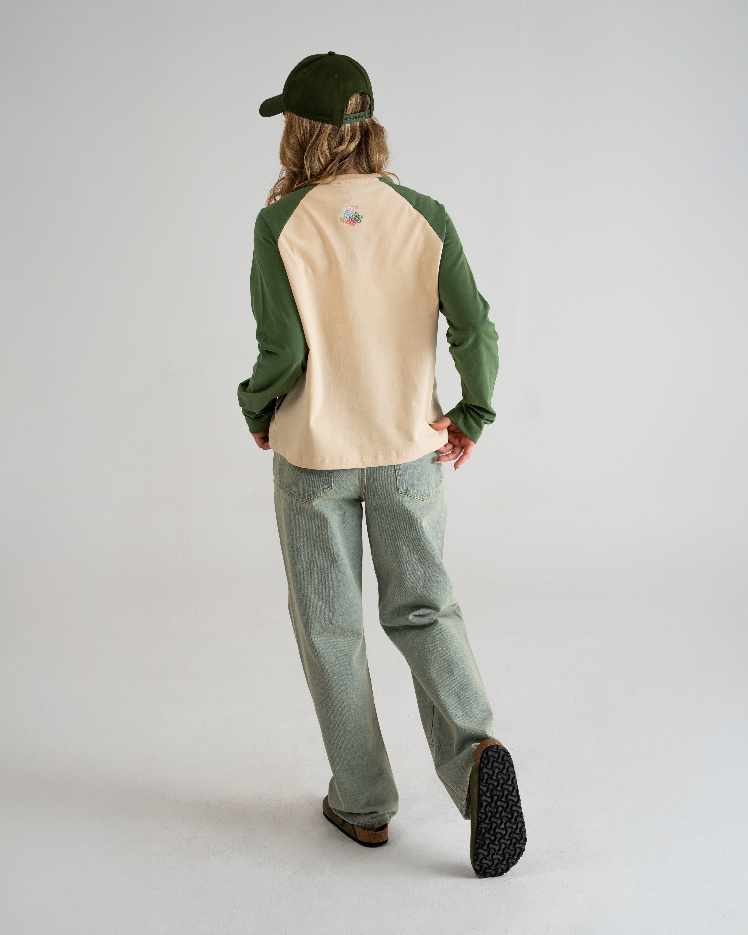 Rosi Raglan Longsleeve  Vintage Green